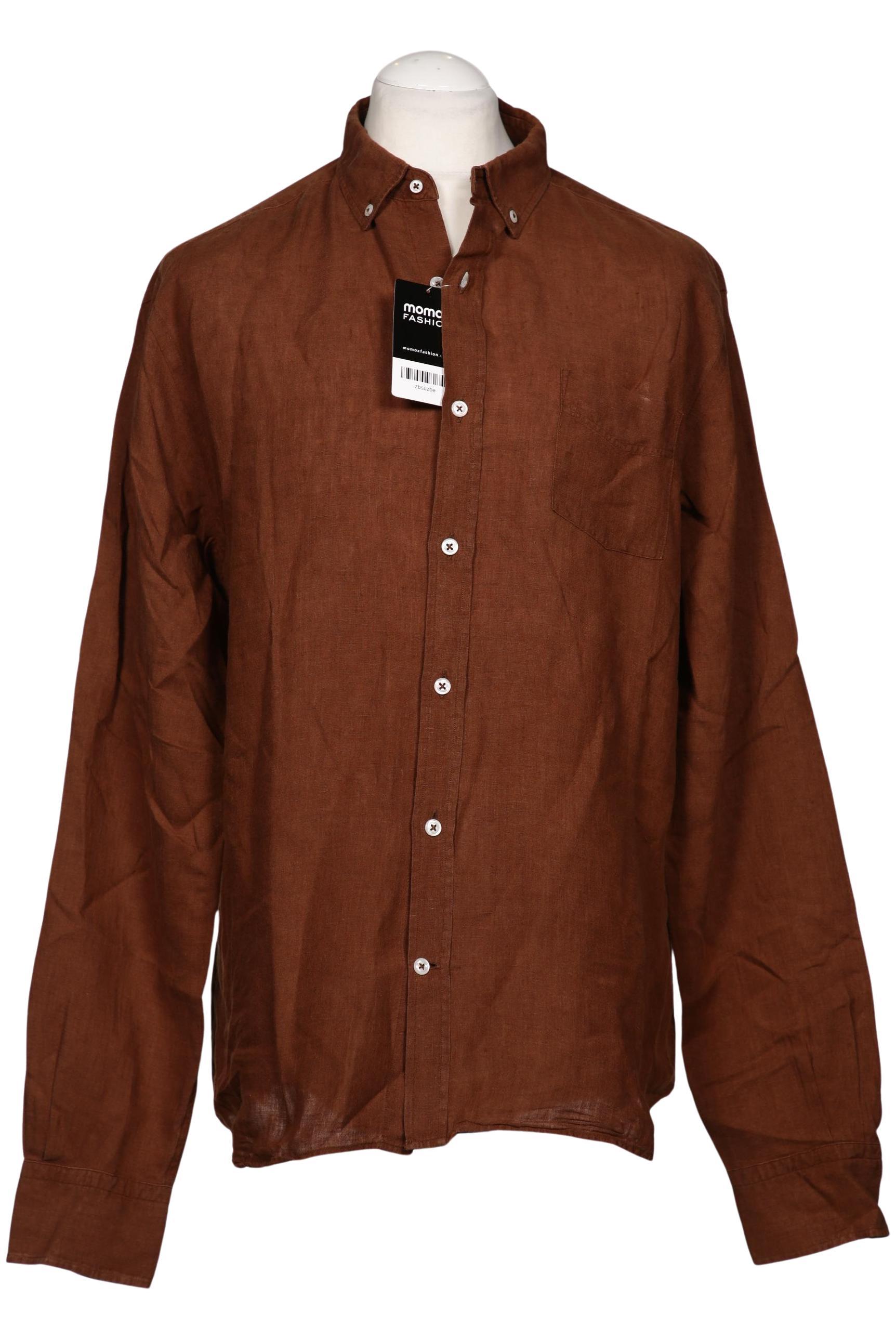 

Massimo Dutti Herren Hemd, braun, Gr. 54