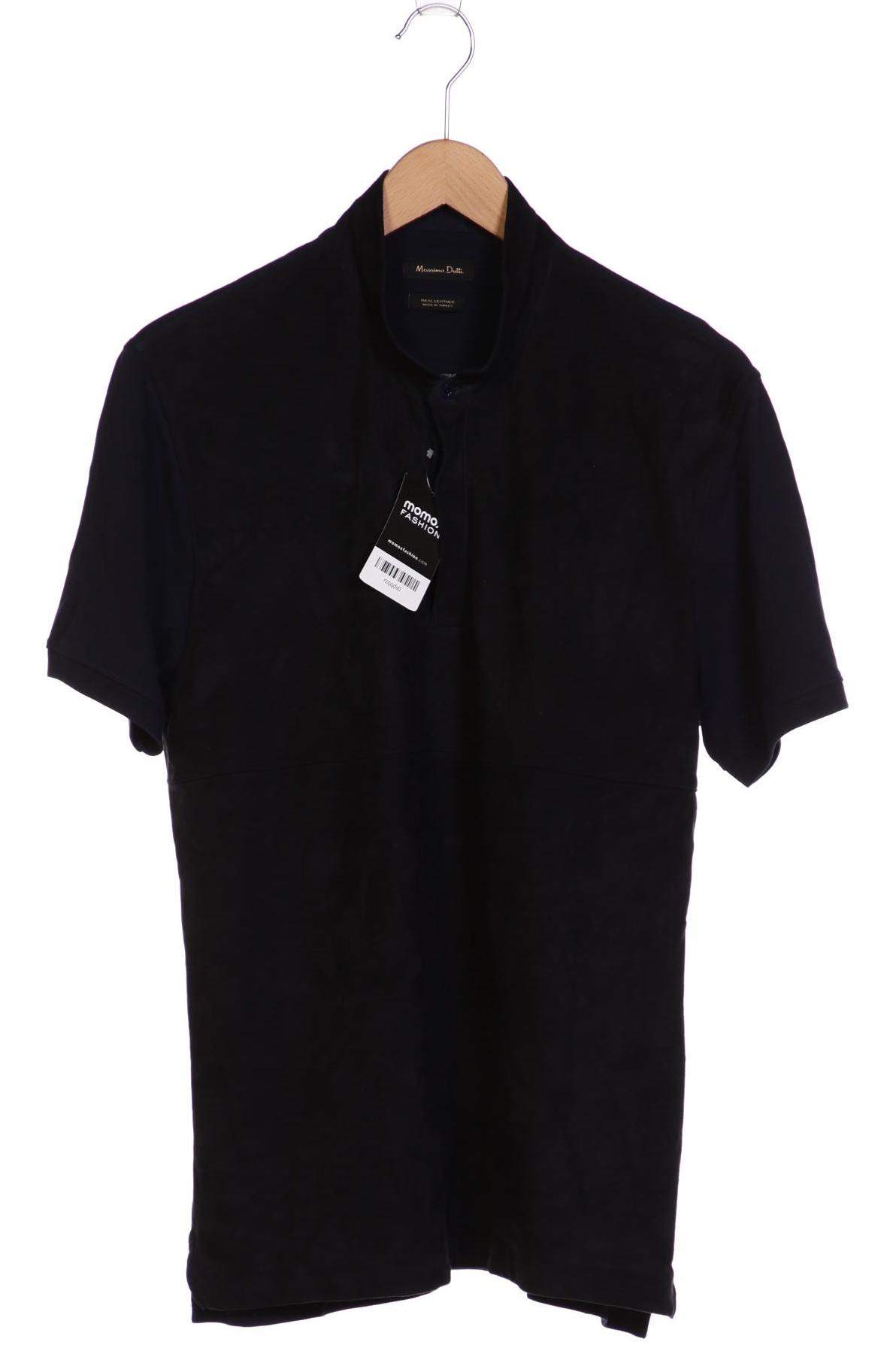 

Massimo Dutti Herren Poloshirt, marineblau