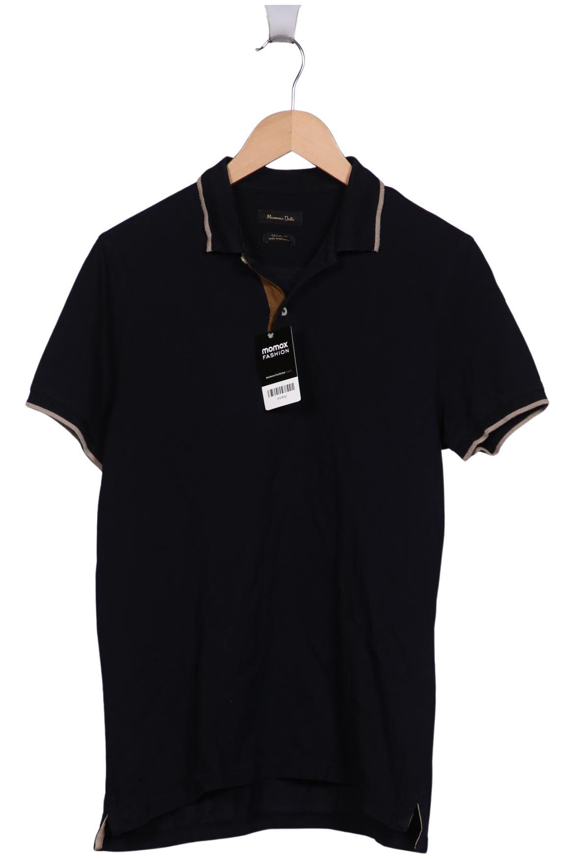 

Massimo Dutti Herren Poloshirt, marineblau, Gr. 52
