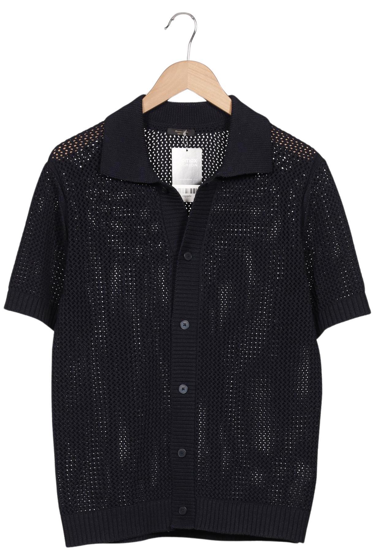 

Massimo Dutti Herren Strickjacke, marineblau, Gr. 46