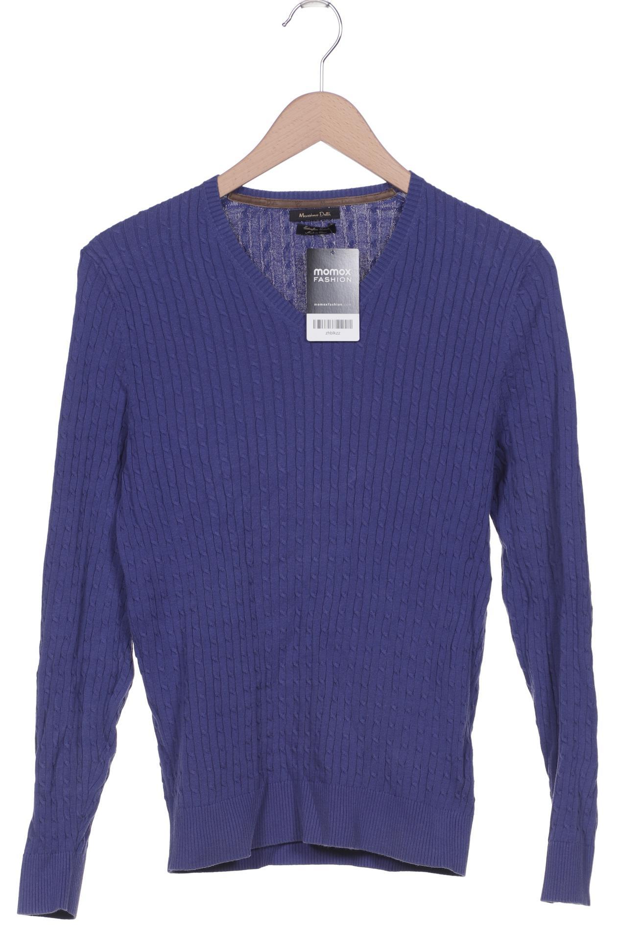 

Massimo Dutti Herren Pullover, blau
