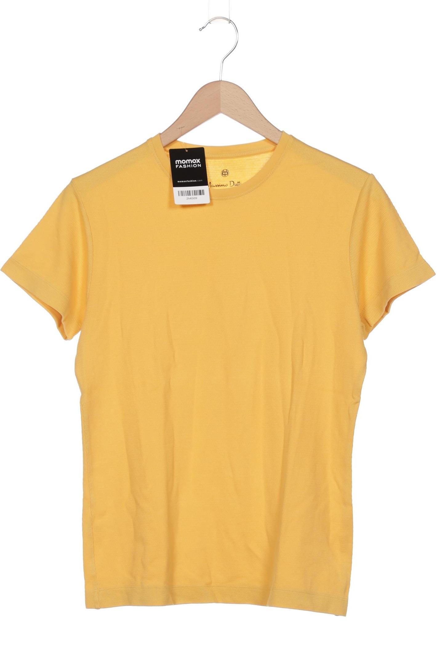 

Massimo Dutti Herren T-Shirt, gelb, Gr. 46