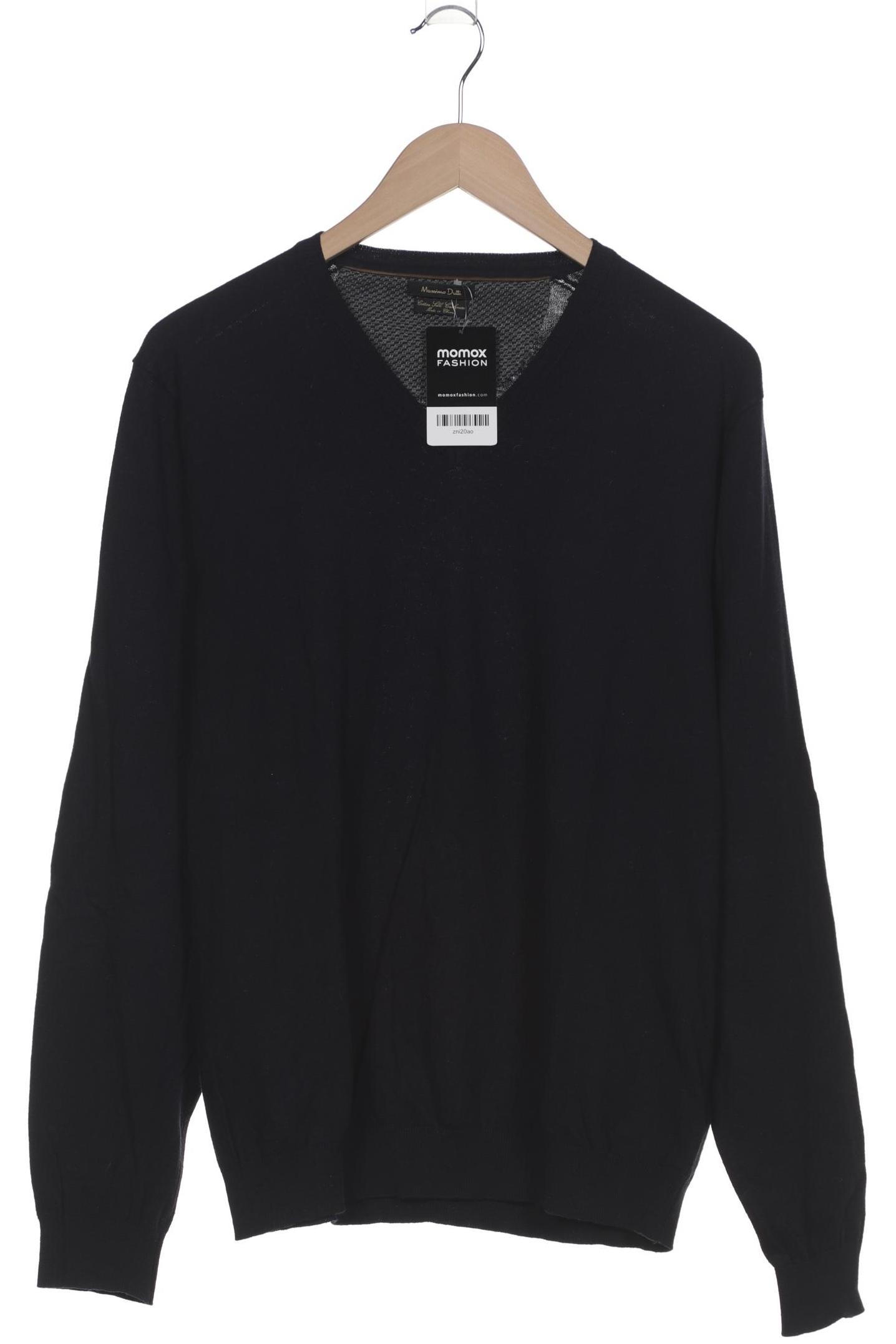 

Massimo Dutti Herren Pullover, marineblau, Gr. 54
