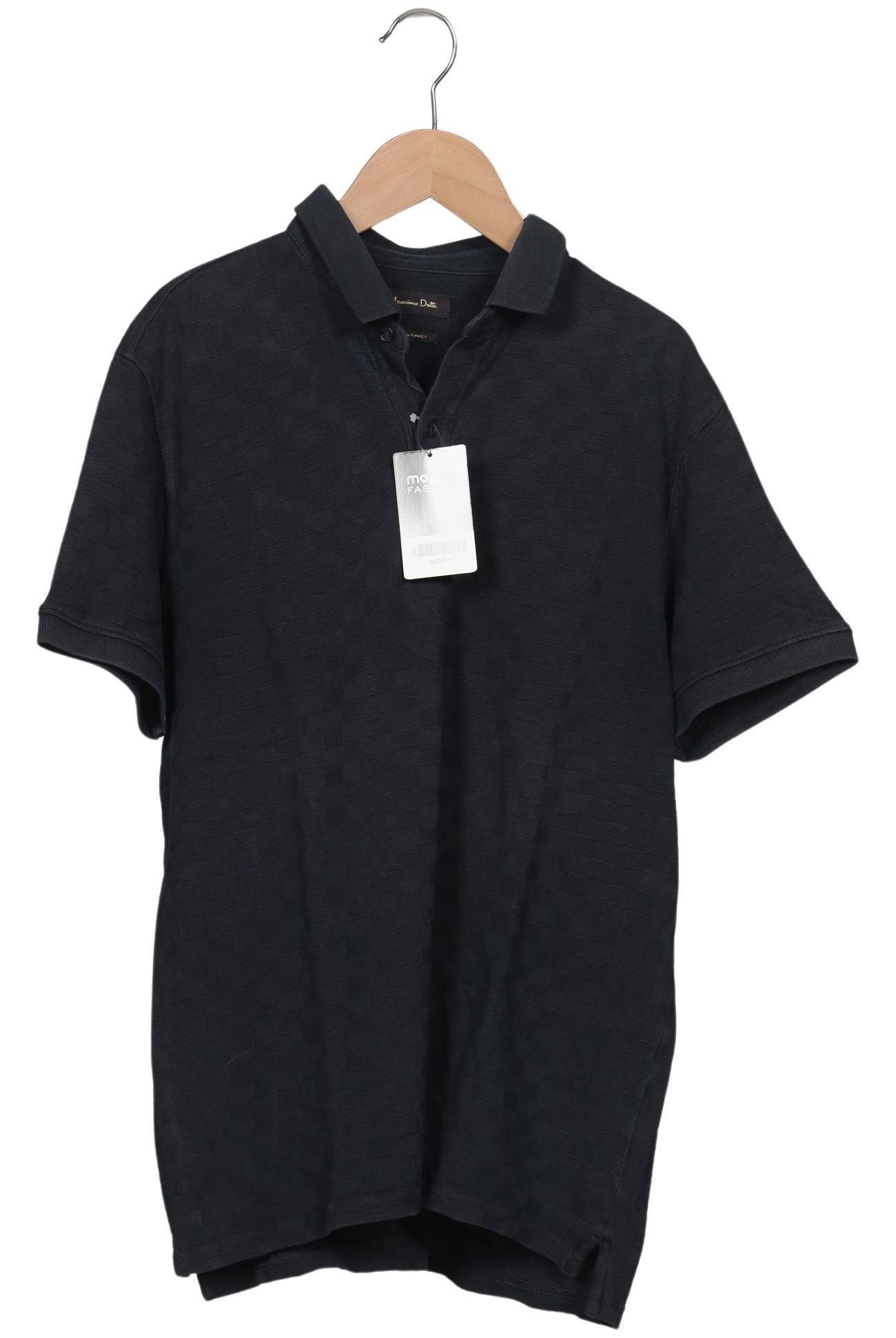 

Massimo Dutti Herren Poloshirt, marineblau, Gr. 48