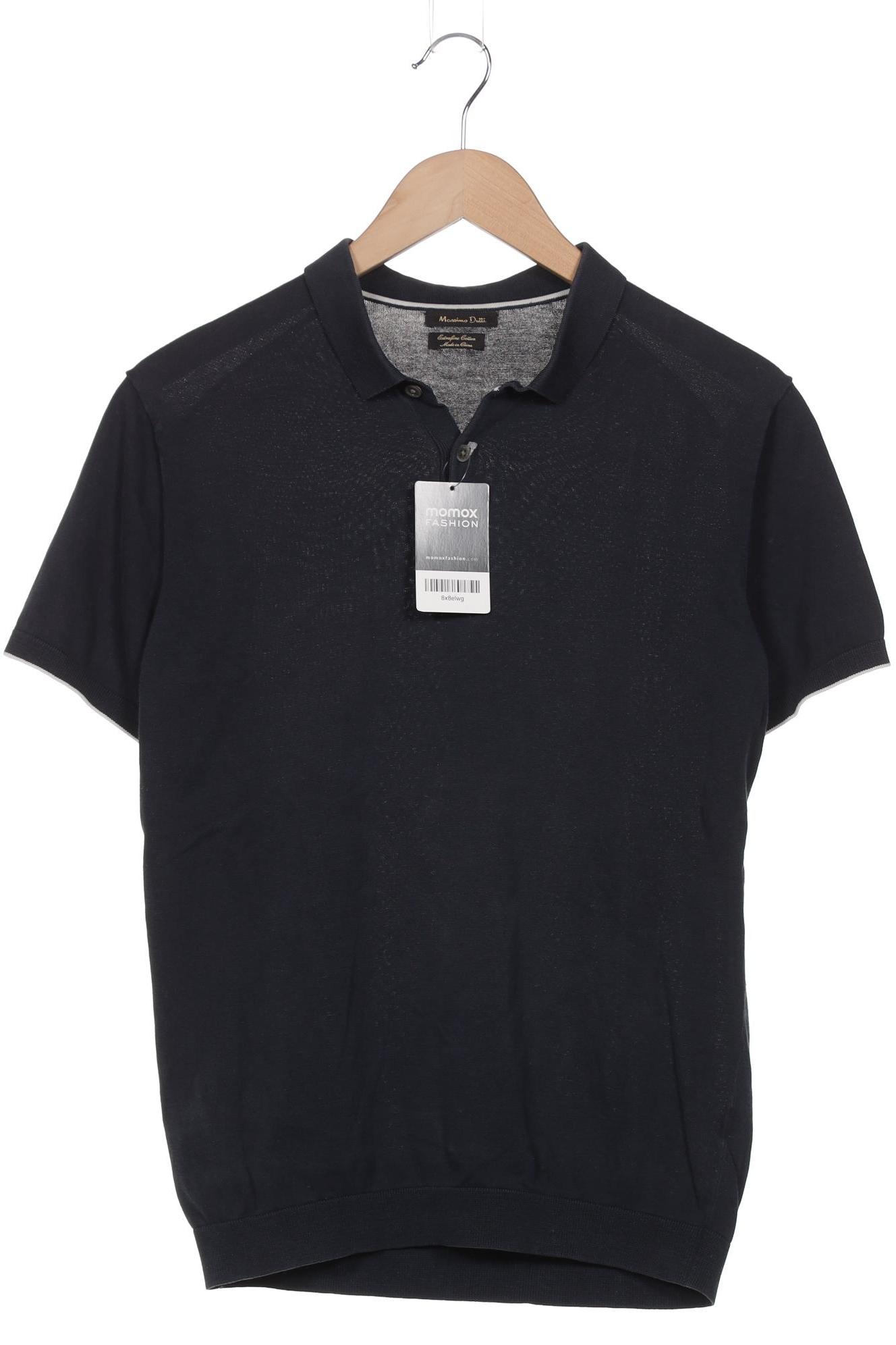 

Massimo Dutti Herren Poloshirt, marineblau, Gr. 52