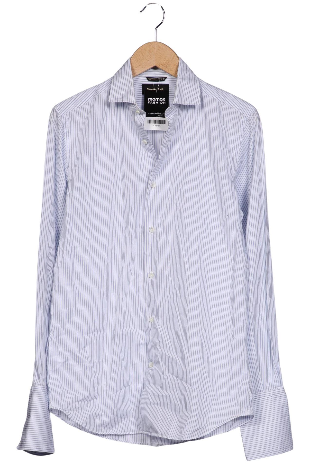 

Massimo Dutti Herren Hemd, hellblau, Gr. 46