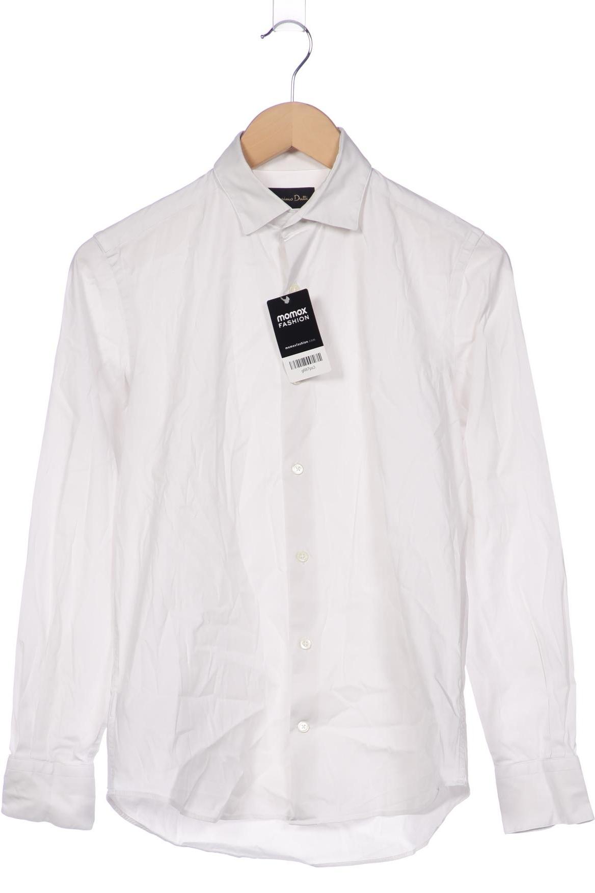

Massimo Dutti Herren Hemd, weiß, Gr. 46