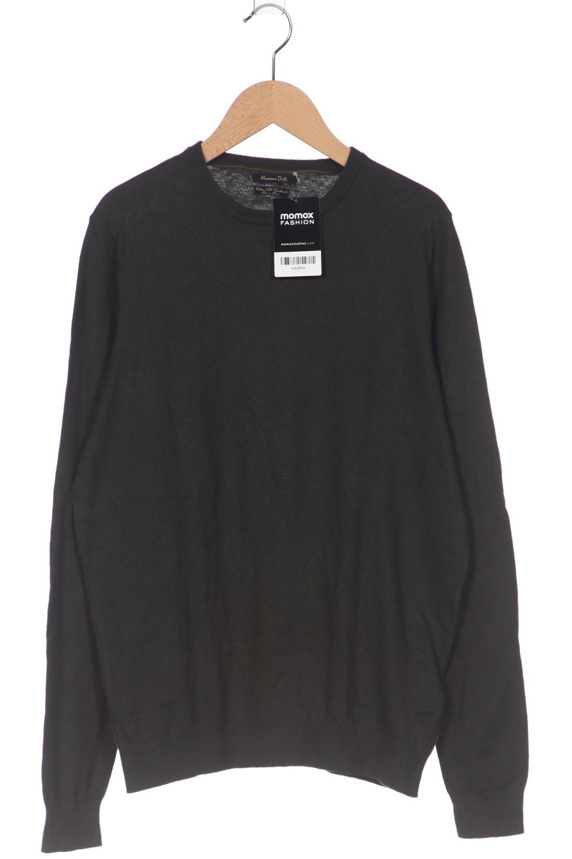 

Massimo Dutti Herren Pullover, grün, Gr. 46