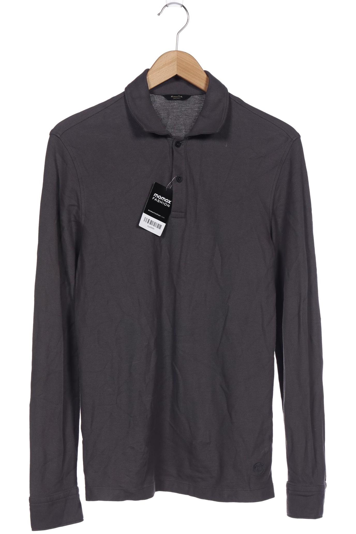 

Massimo Dutti Herren Poloshirt, grau, Gr. 46