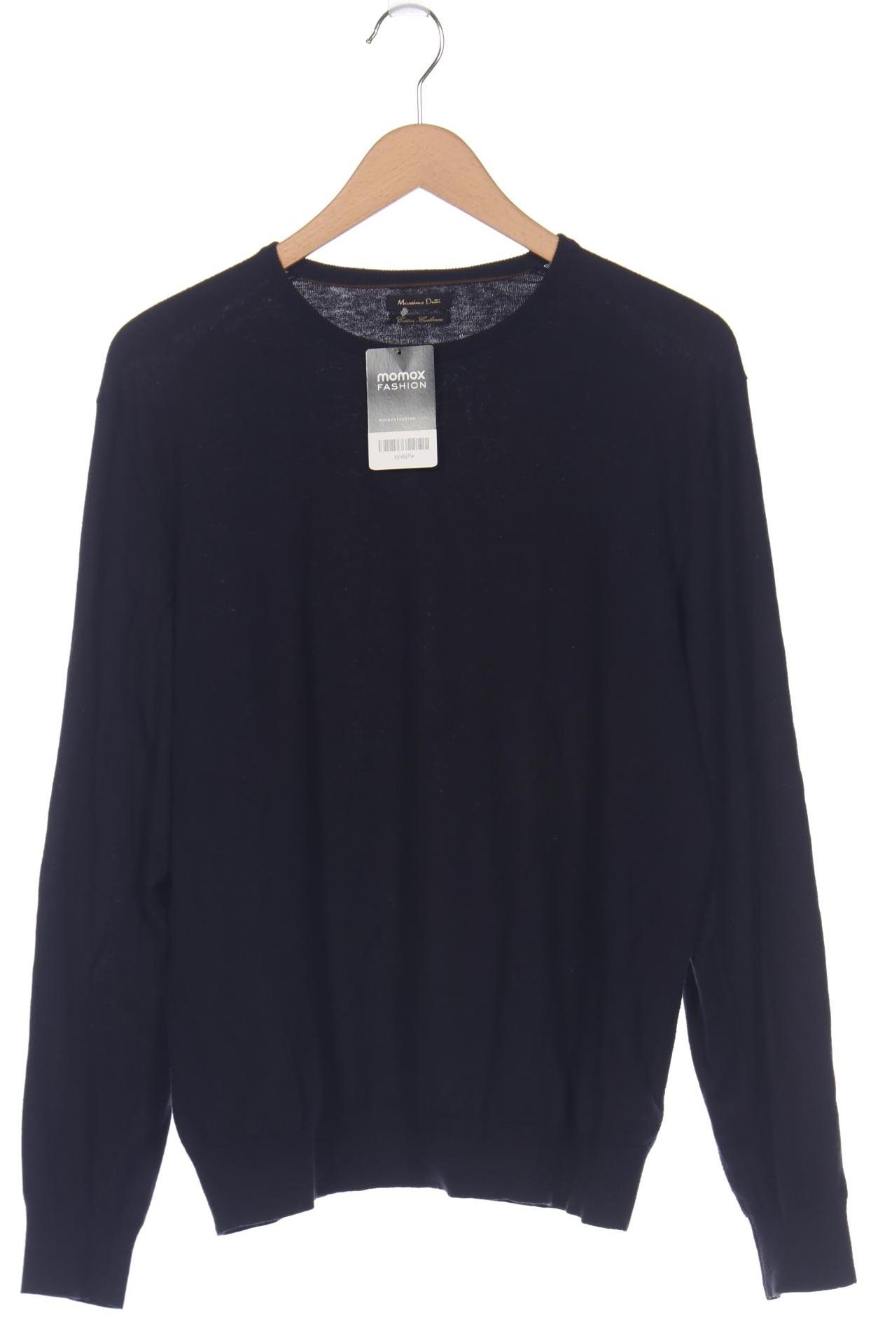 

Massimo Dutti Herren Pullover, marineblau, Gr. 52