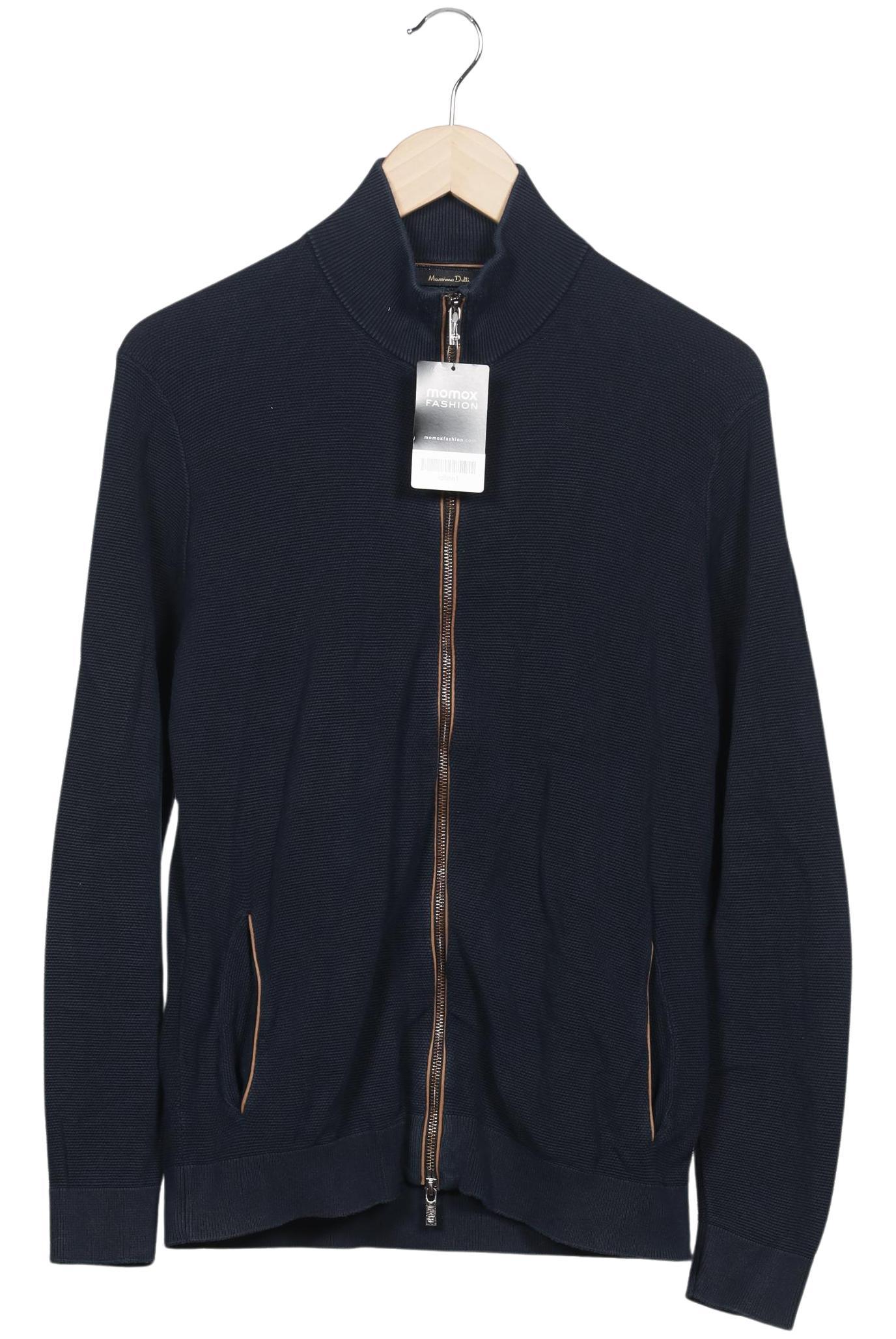 

Massimo Dutti Herren Strickjacke, marineblau, Gr. 48