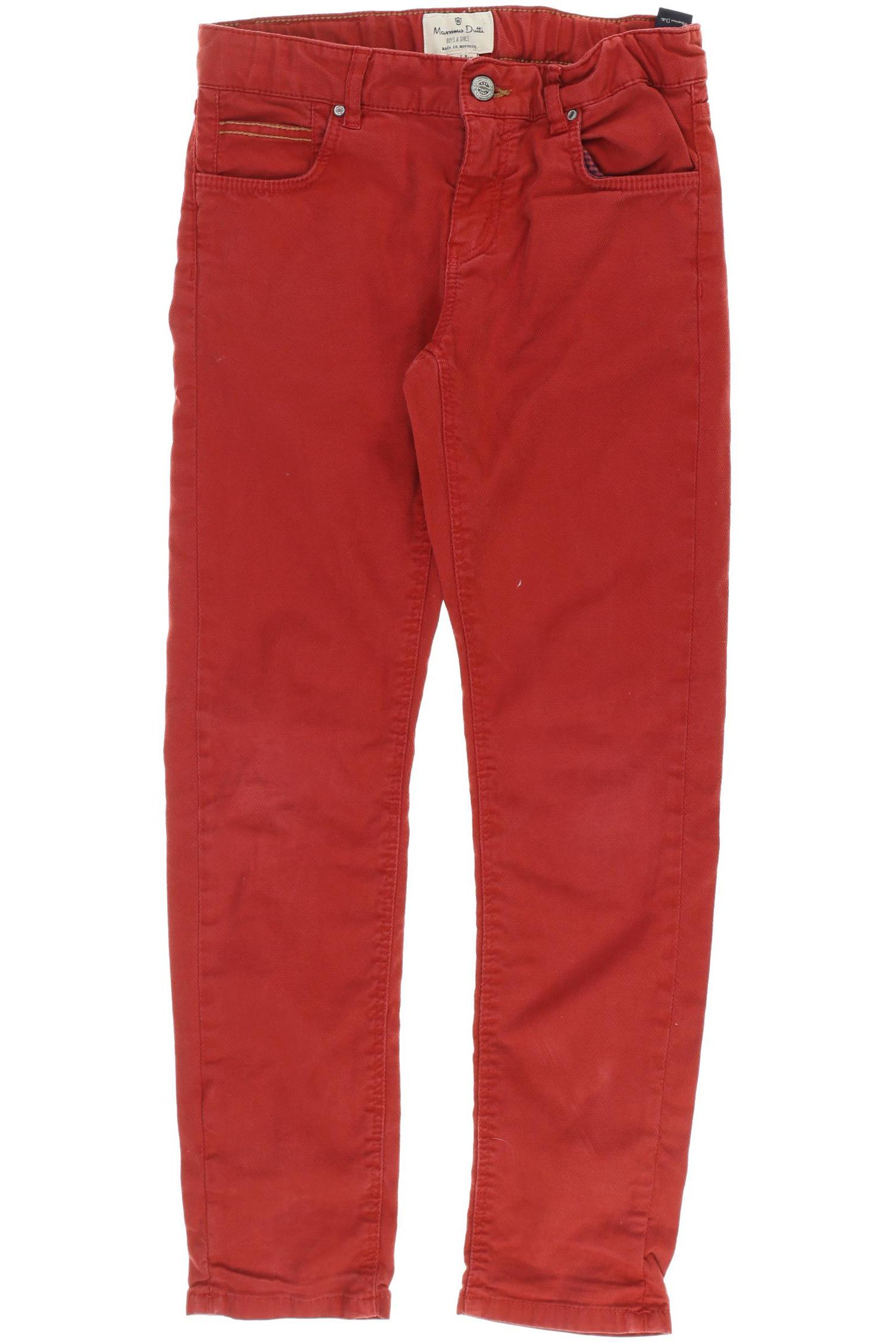 

Massimo Dutti Damen Jeans, rot, Gr. 122