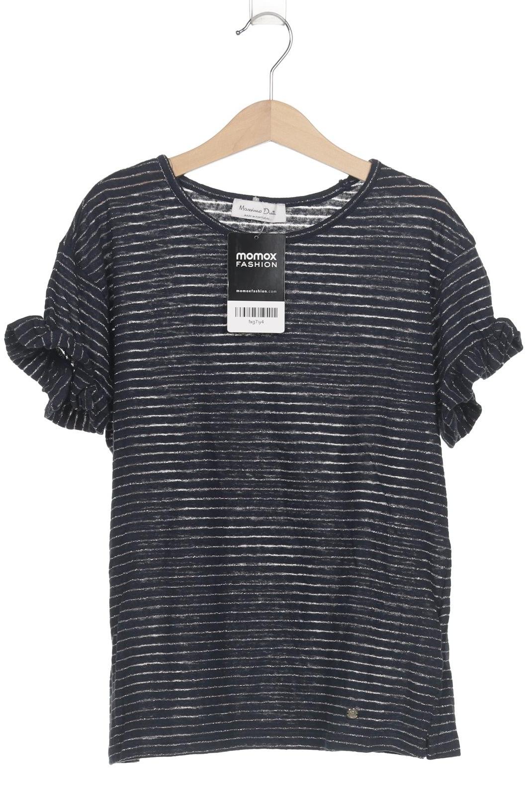 

Massimo Dutti Damen T-Shirt, marineblau, Gr. 152