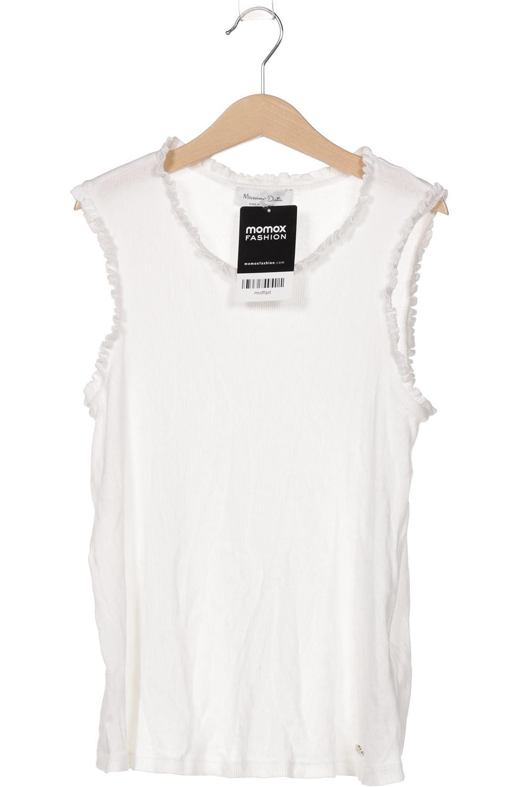 

Massimo Dutti Damen Top, weiß, Gr. 158