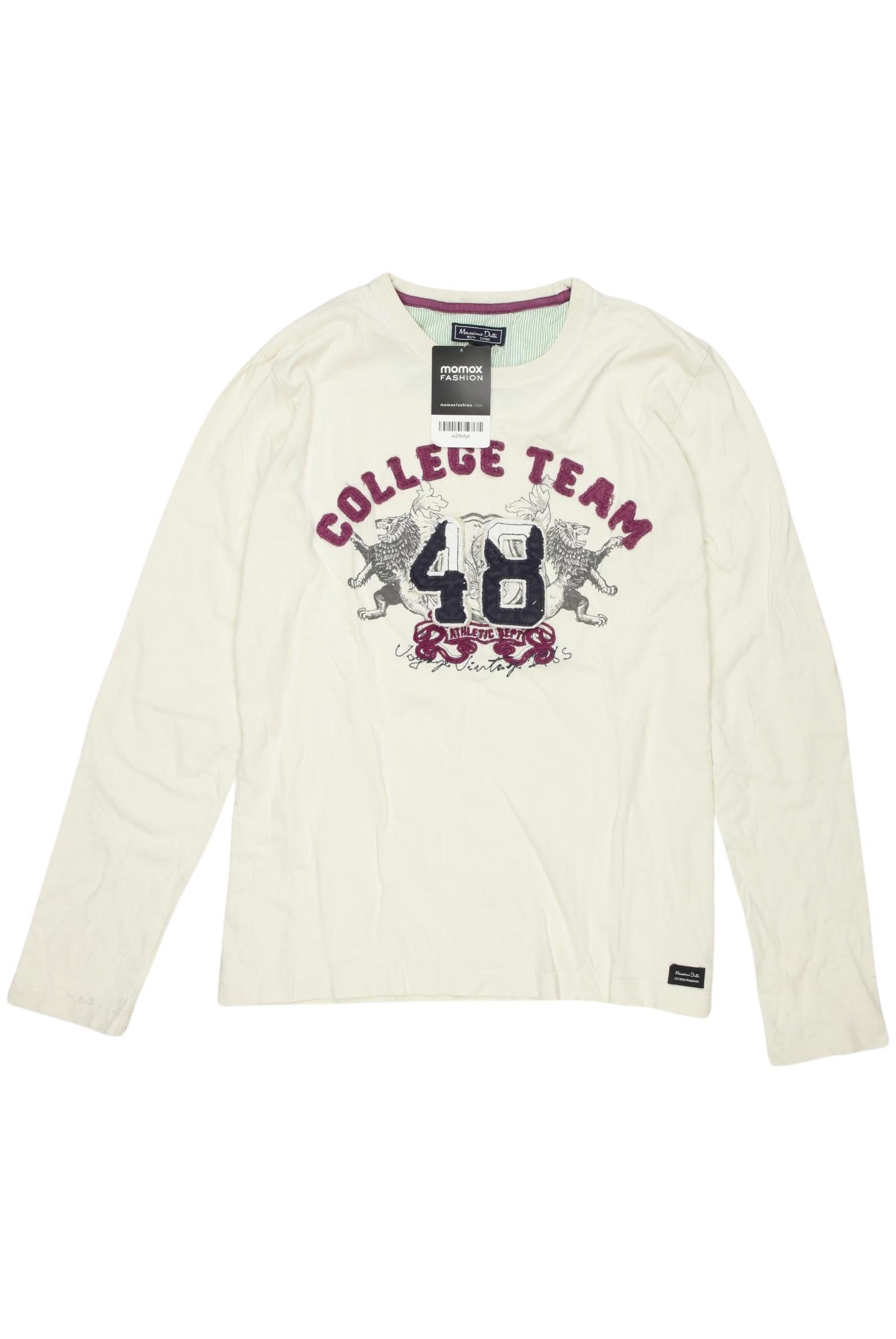 

Massimo Dutti Mädchen Langarmshirt, cremeweiß, Gr. 164