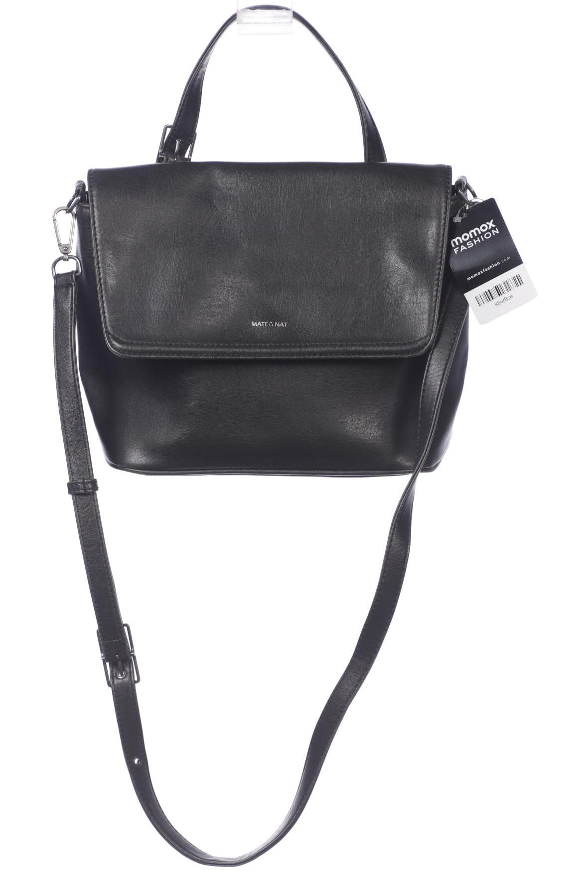 

Matt Nat Damen Handtasche, schwarz