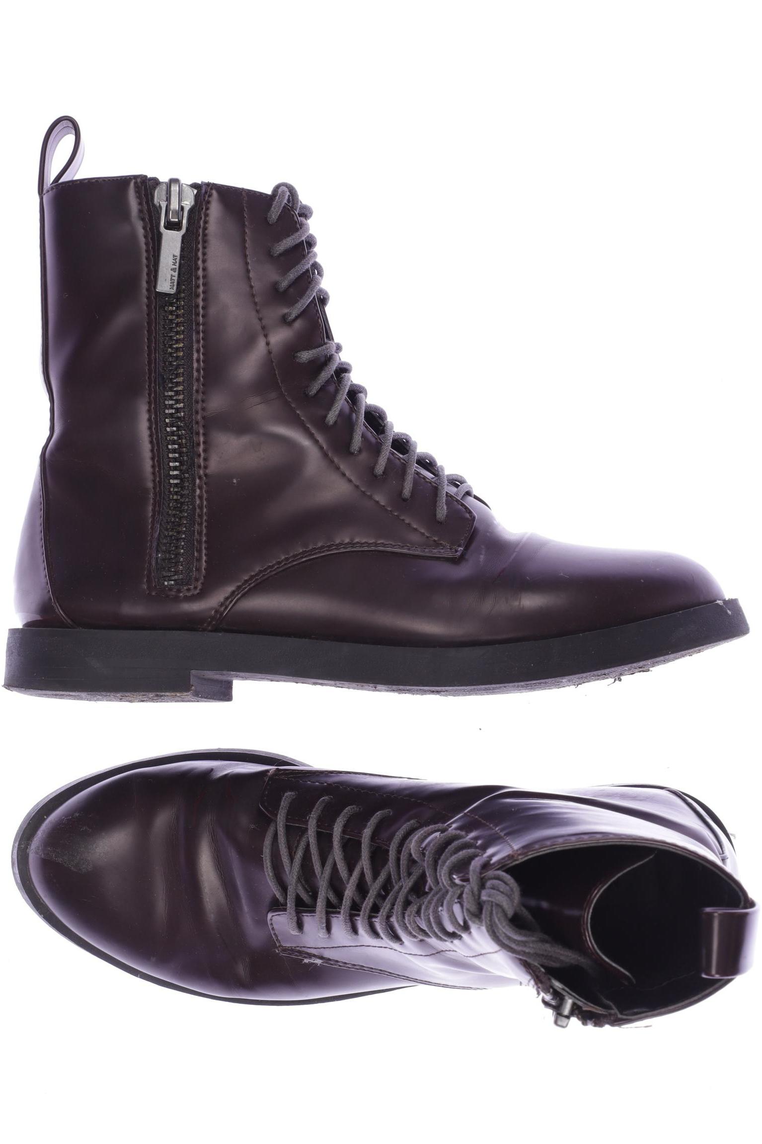 

Matt Nat Damen Stiefelette, bordeaux, Gr. 37