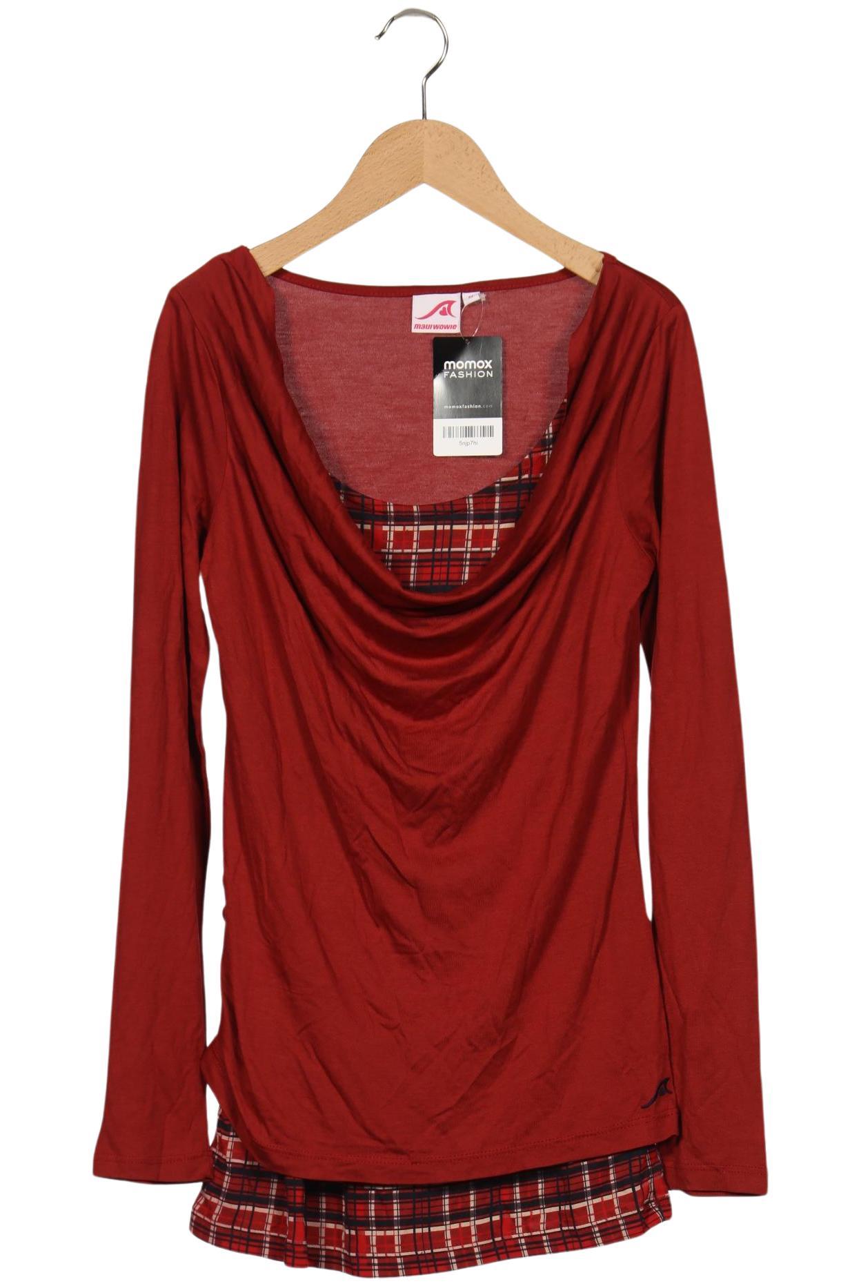 Thumbnail - Maui Wowie Damen Langarmshirt, bordeaux, Gr. 38