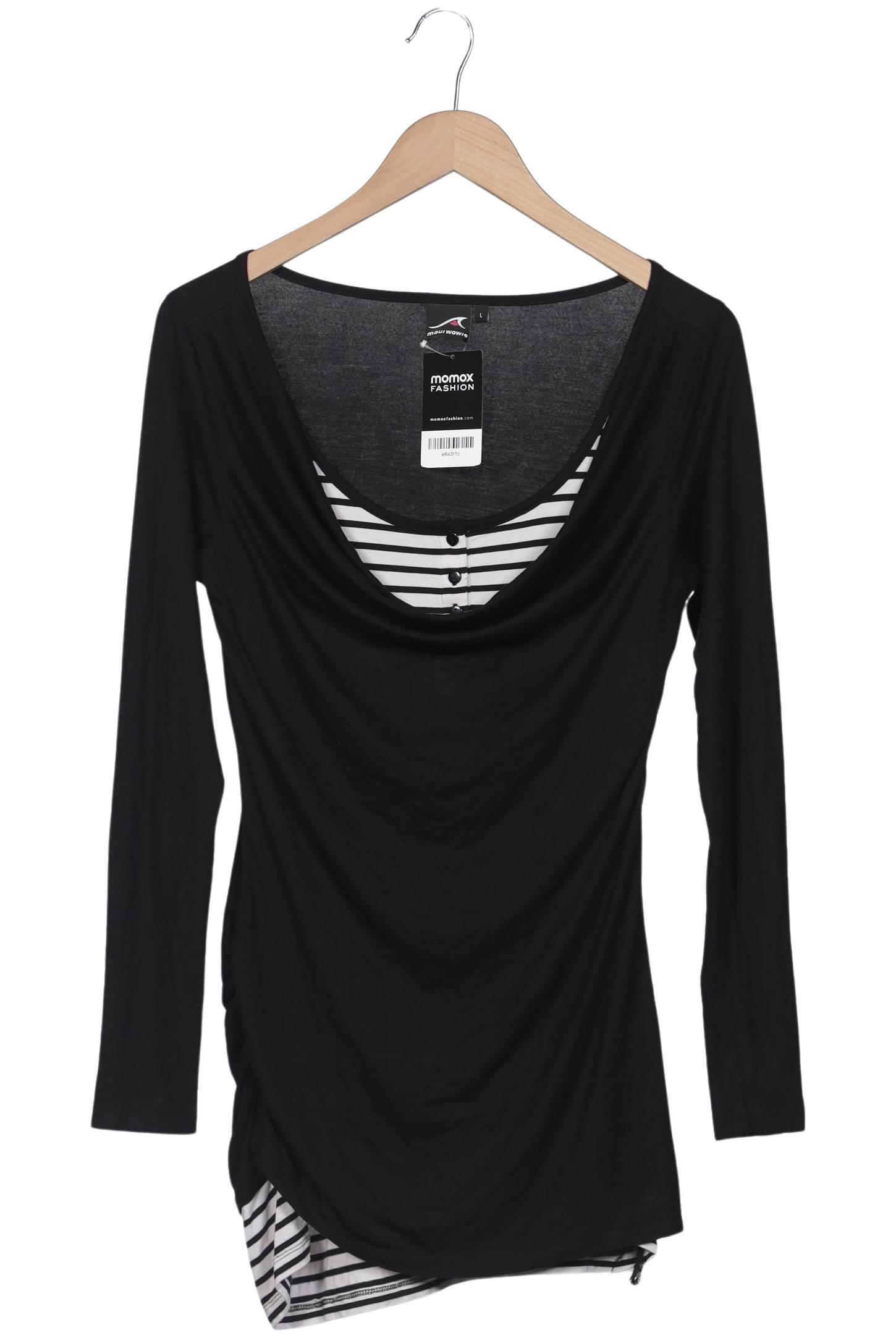 

Maui Wowie Damen Langarmshirt, schwarz, Gr. 42