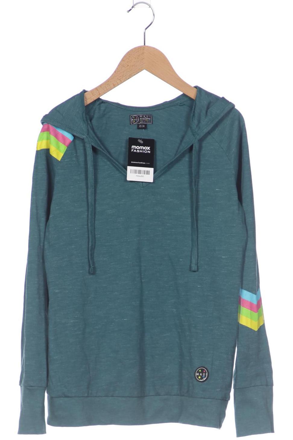 

Maui Wowie Damen Kapuzenpullover, türkis, Gr. 34
