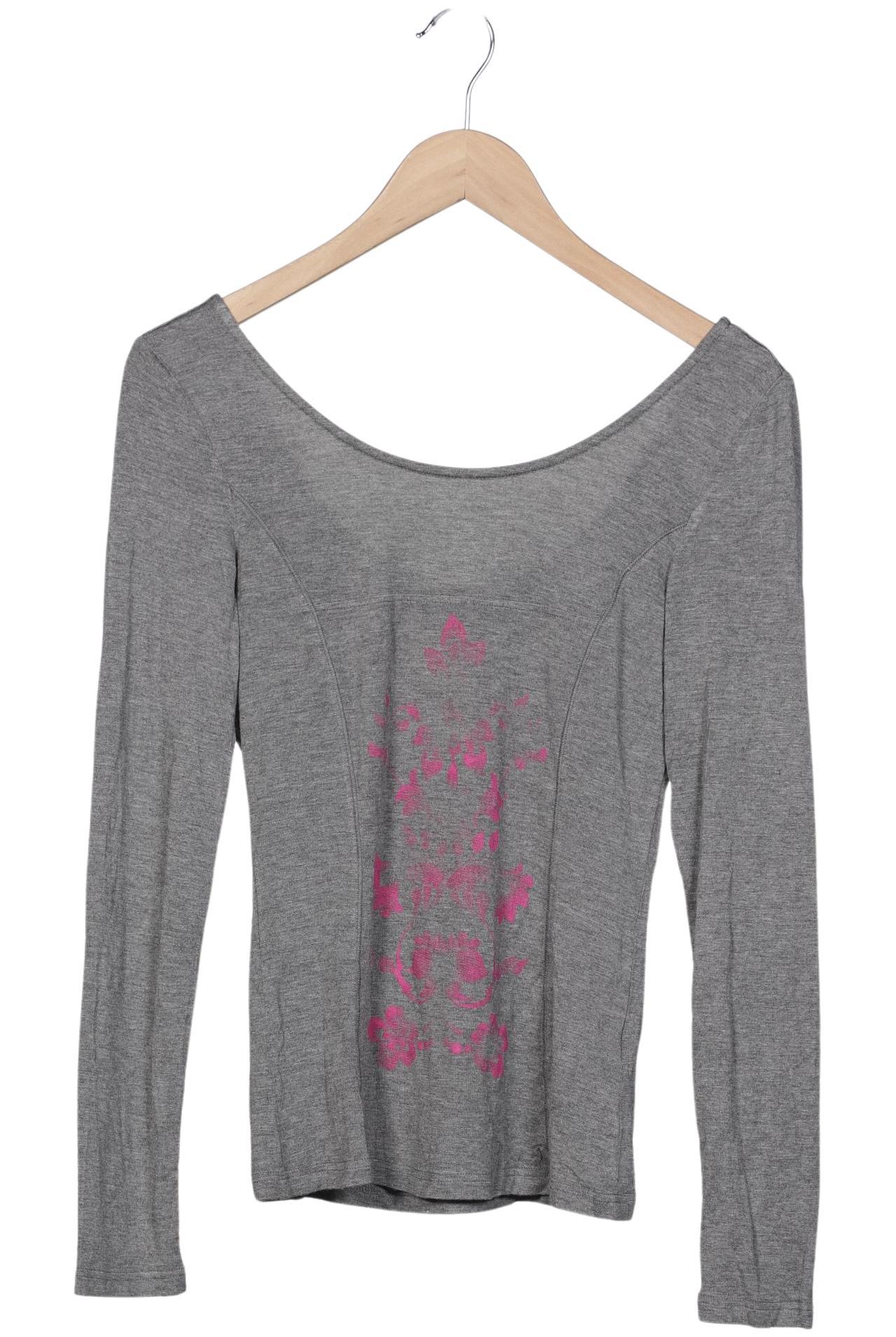 

Maui Wowie Damen Langarmshirt, grau, Gr. 34