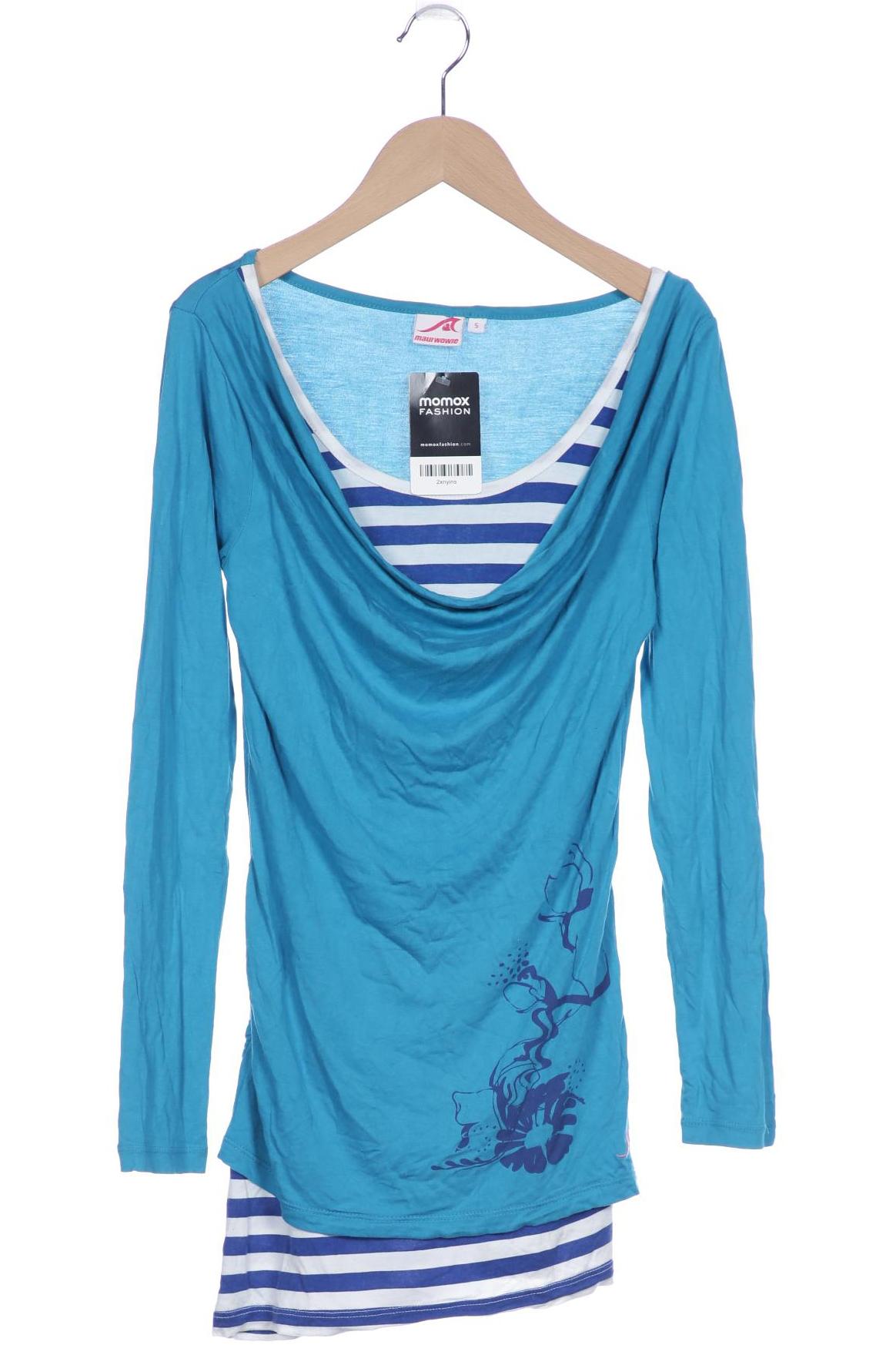 Thumbnail - Maui Wowie Damen Langarmshirt, blau, Gr. 36