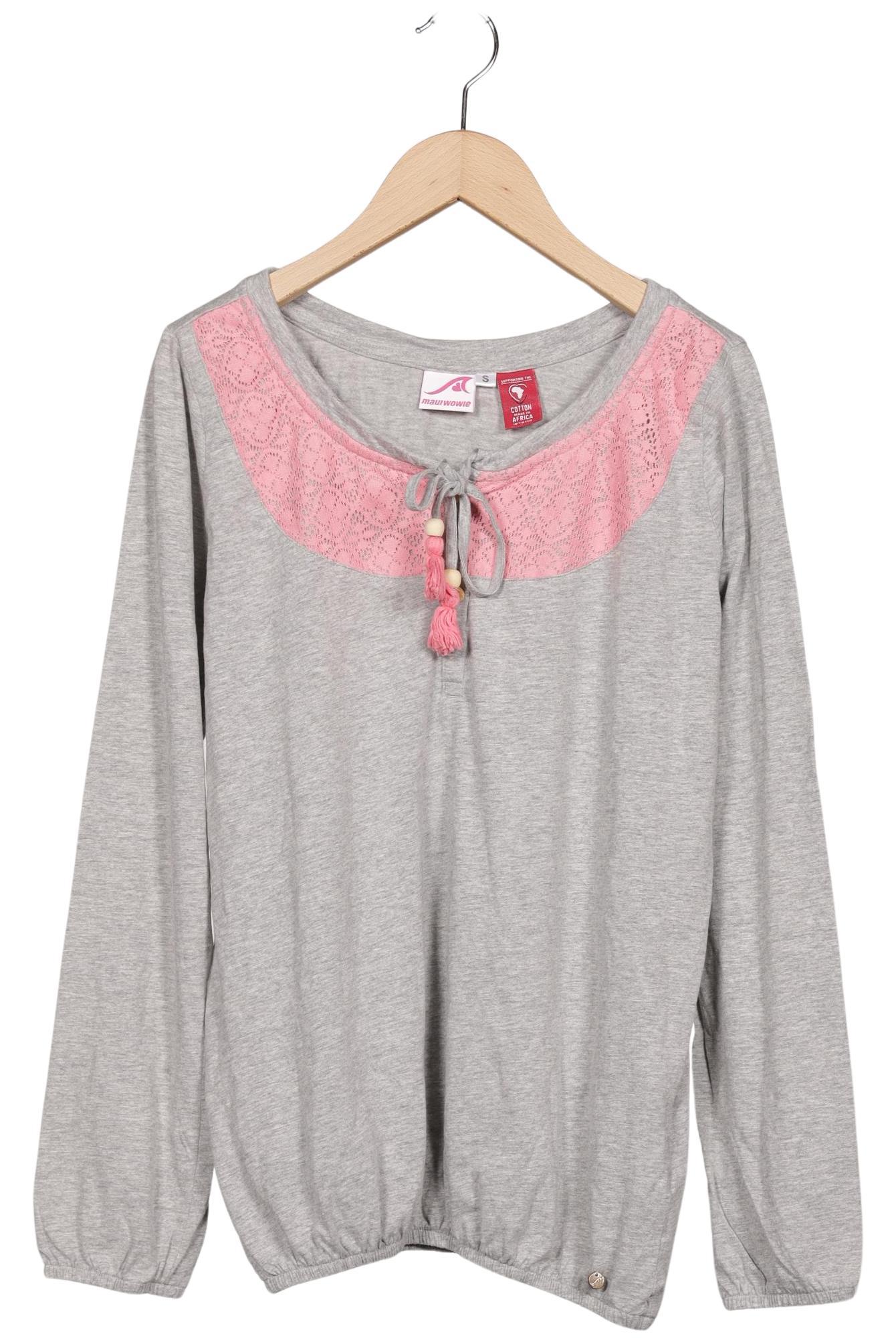

Maui Wowie Damen Langarmshirt, grau, Gr. 36