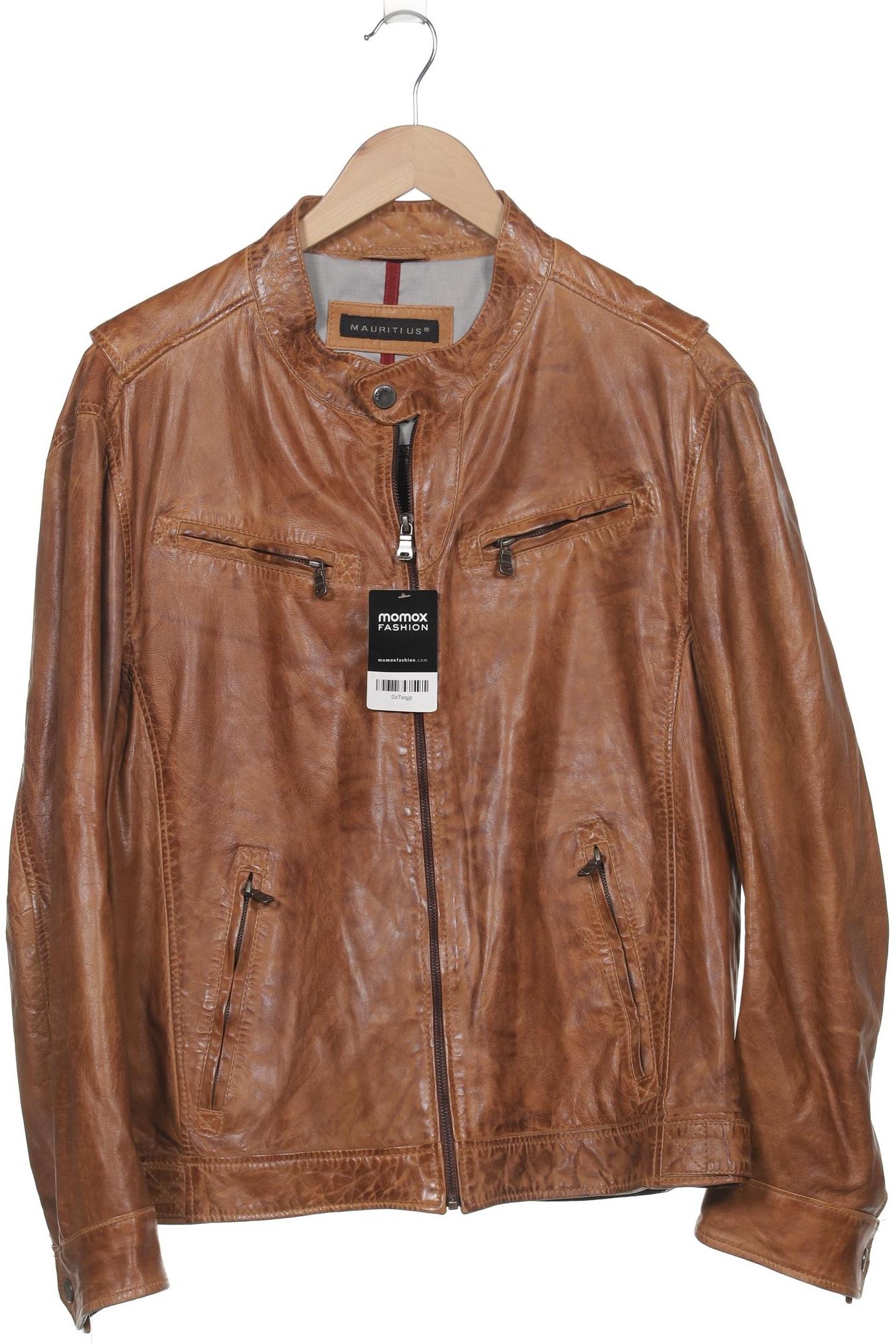 Thumbnail - Mauritius Herren Jacke, orange, Gr. 56