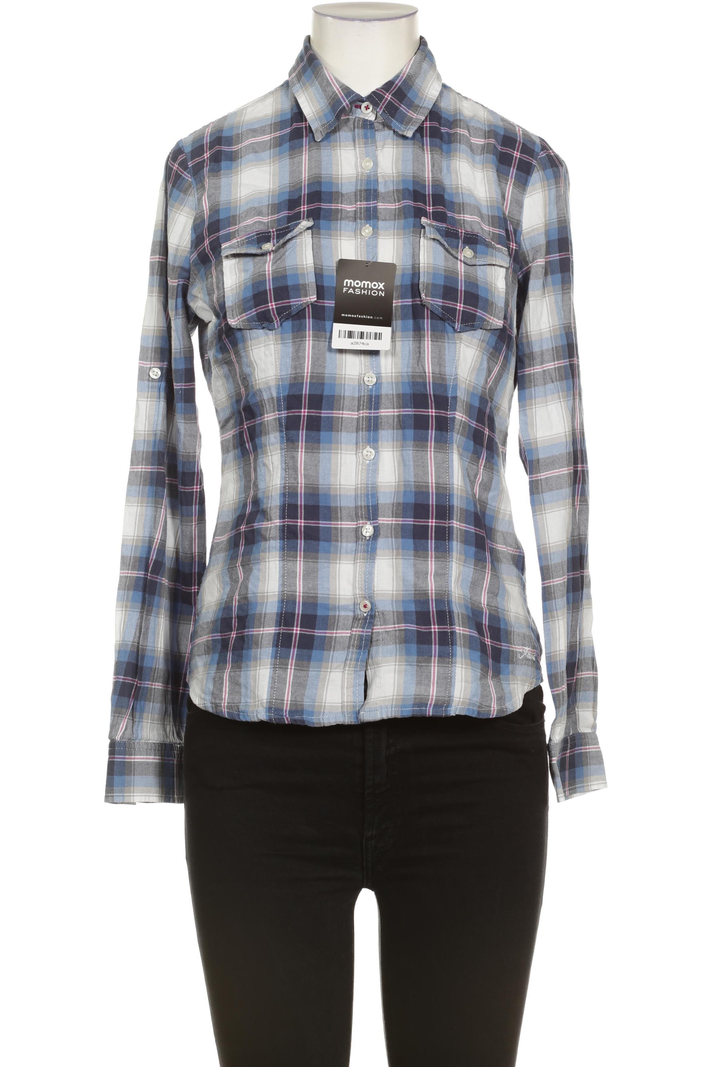 

mavi Damen Bluse, blau, Gr. 36