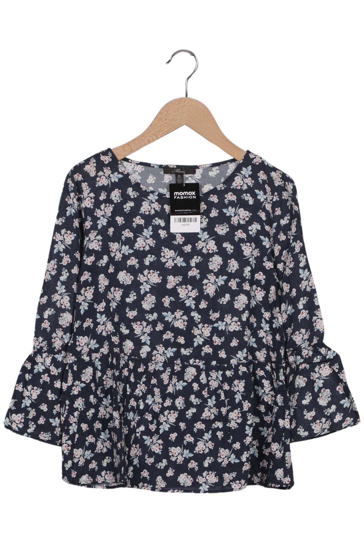 

mavi Damen Bluse, marineblau, Gr. 34