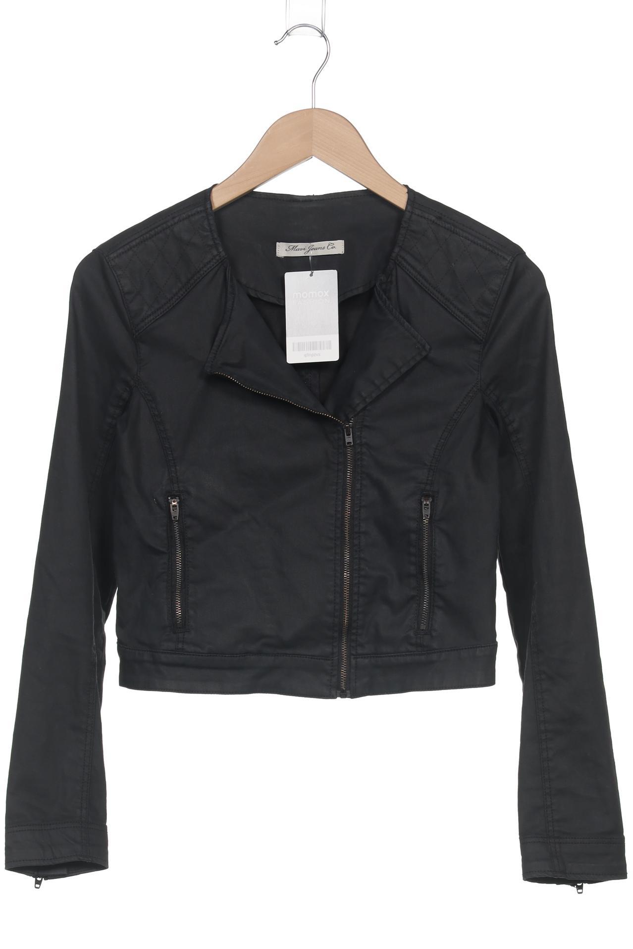 

mavi Damen Jacke, schwarz, Gr. 32