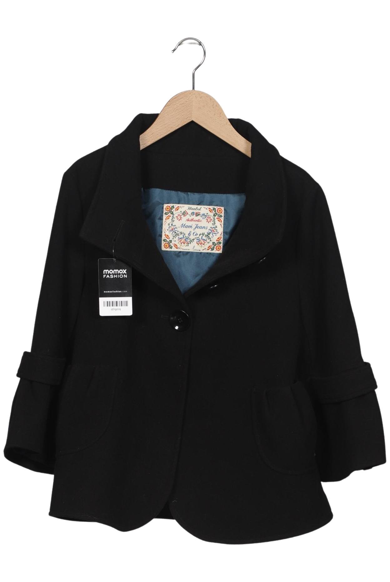 

mavi Damen Jacke, schwarz, Gr. 36