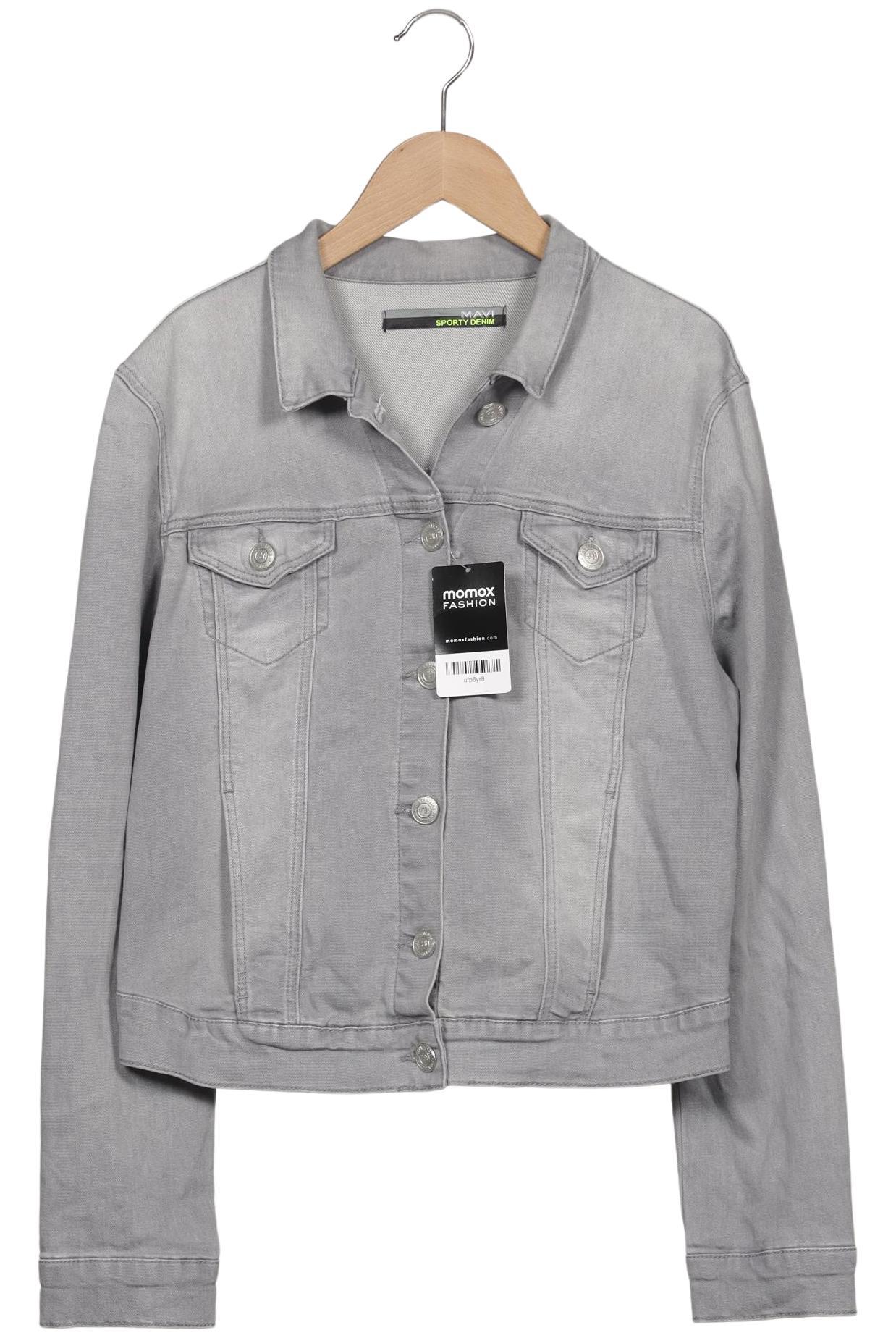 

mavi Damen Jacke, grau, Gr. 38