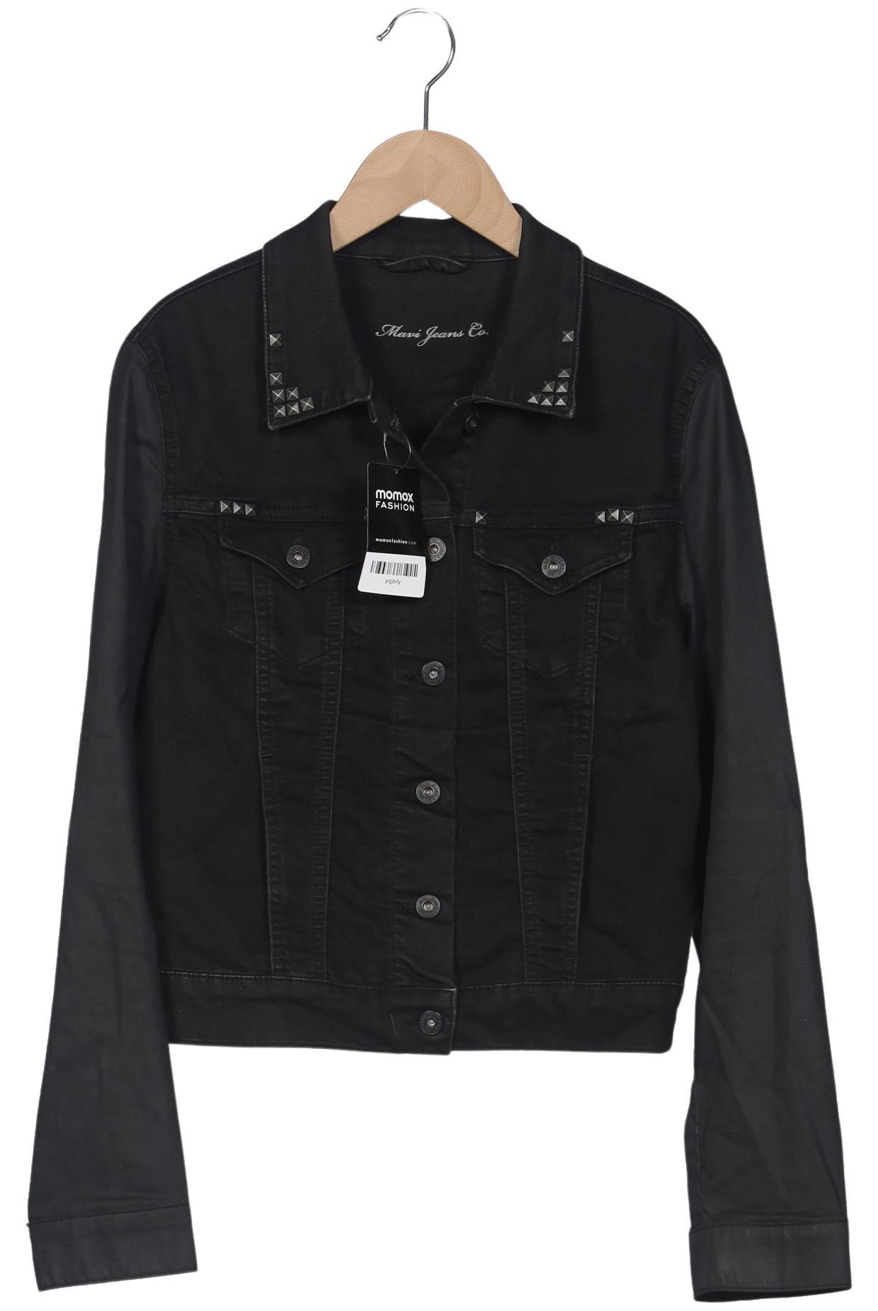 

mavi Damen Jacke, schwarz, Gr. 42