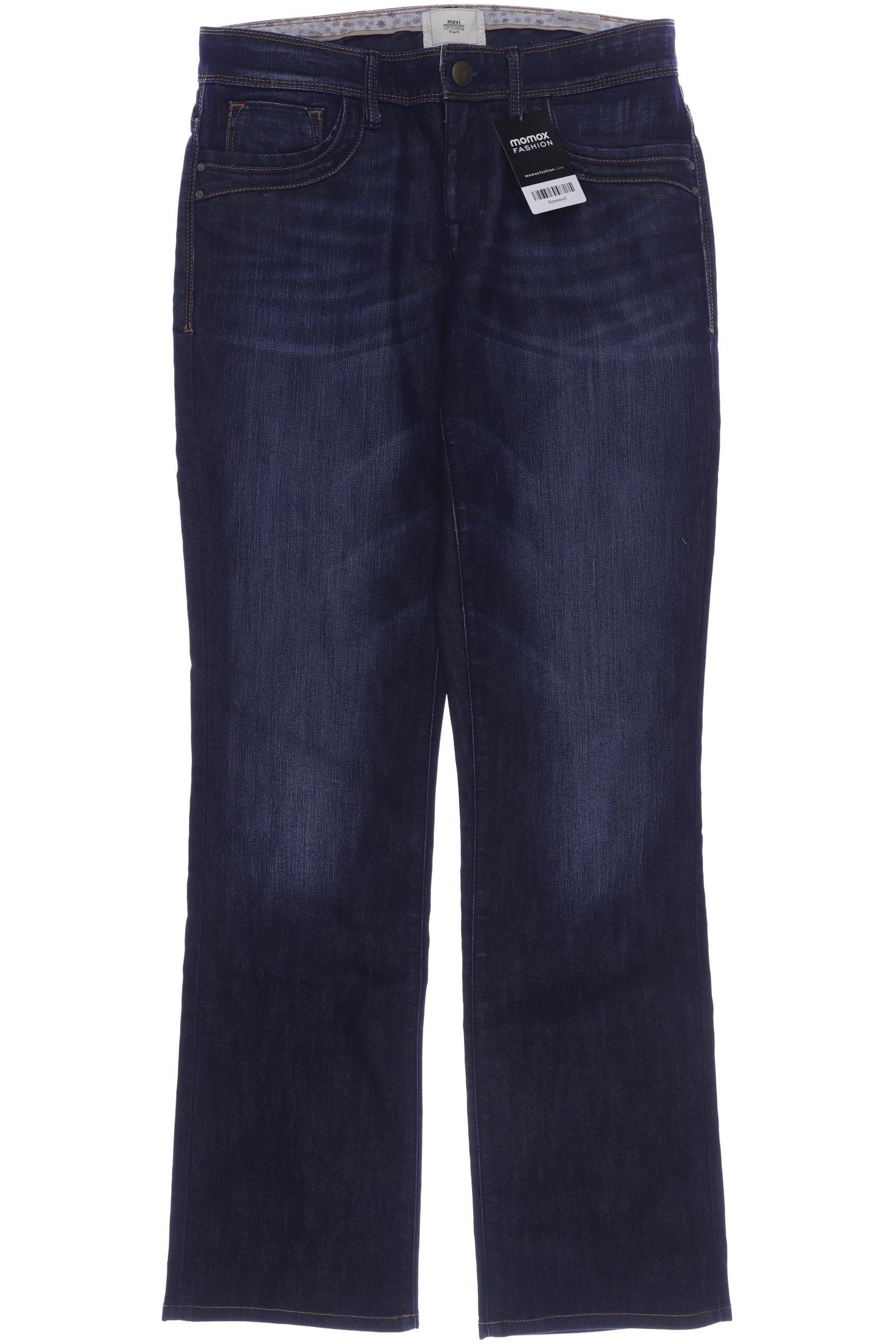 

mavi Damen Jeans, marineblau, Gr. 28