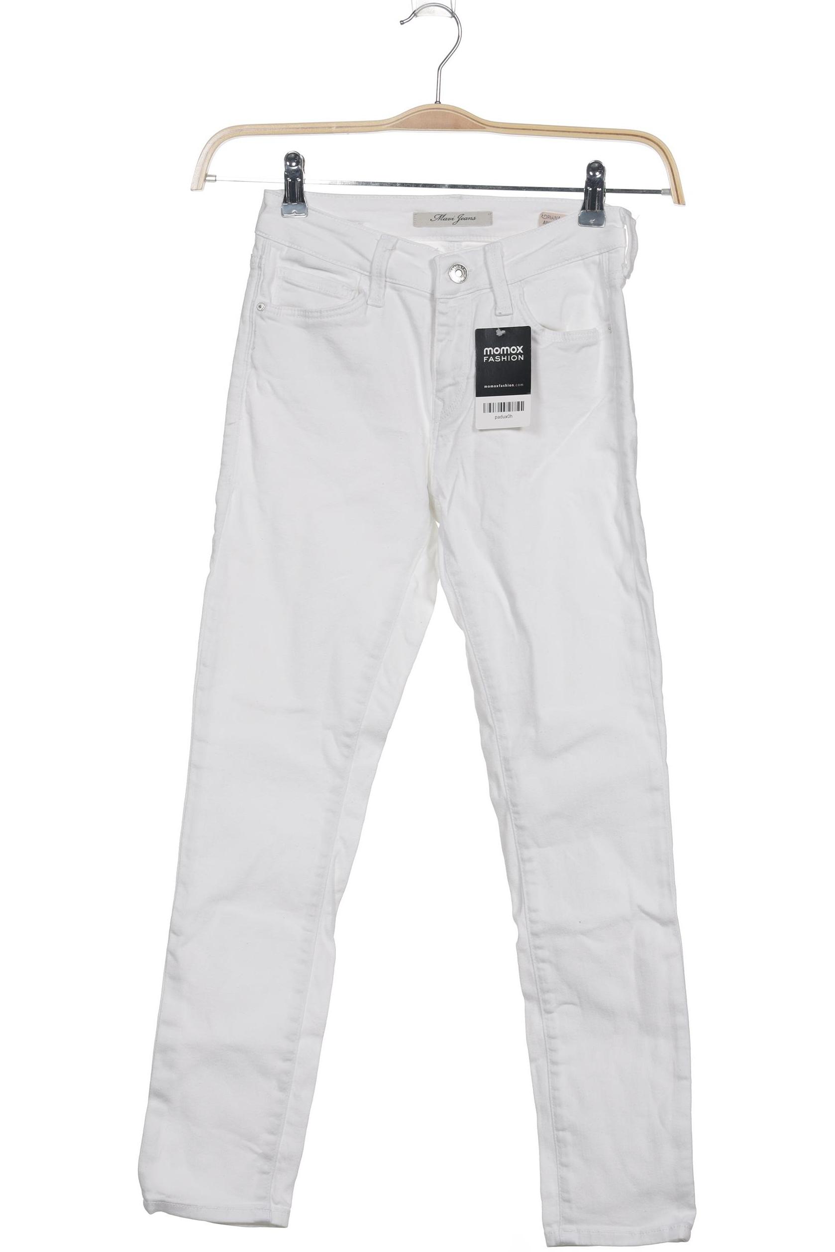 

mavi Damen Jeans, weiß, Gr. 24