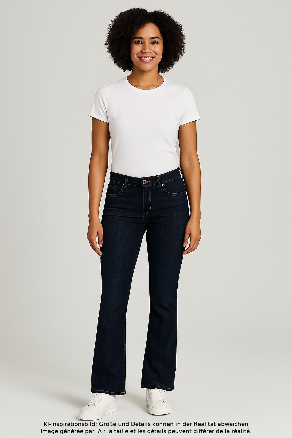 

mavi Damen Jeans, marineblau, Gr. 33