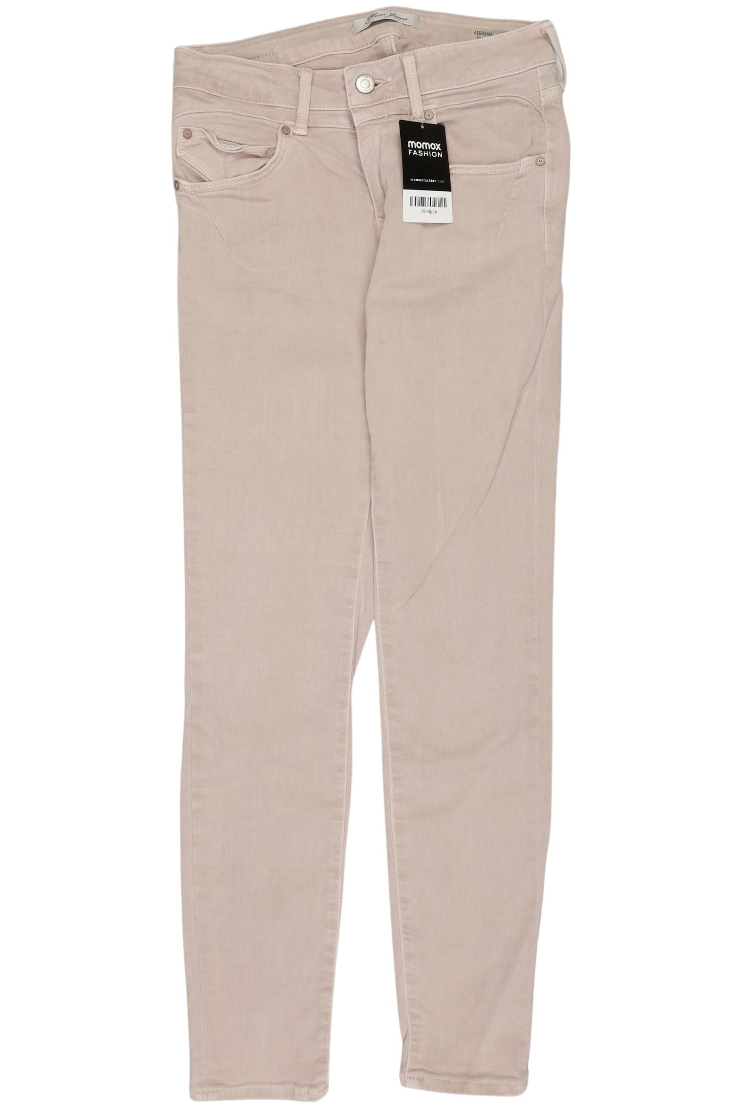 

mavi Damen Jeans, beige, Gr. 26