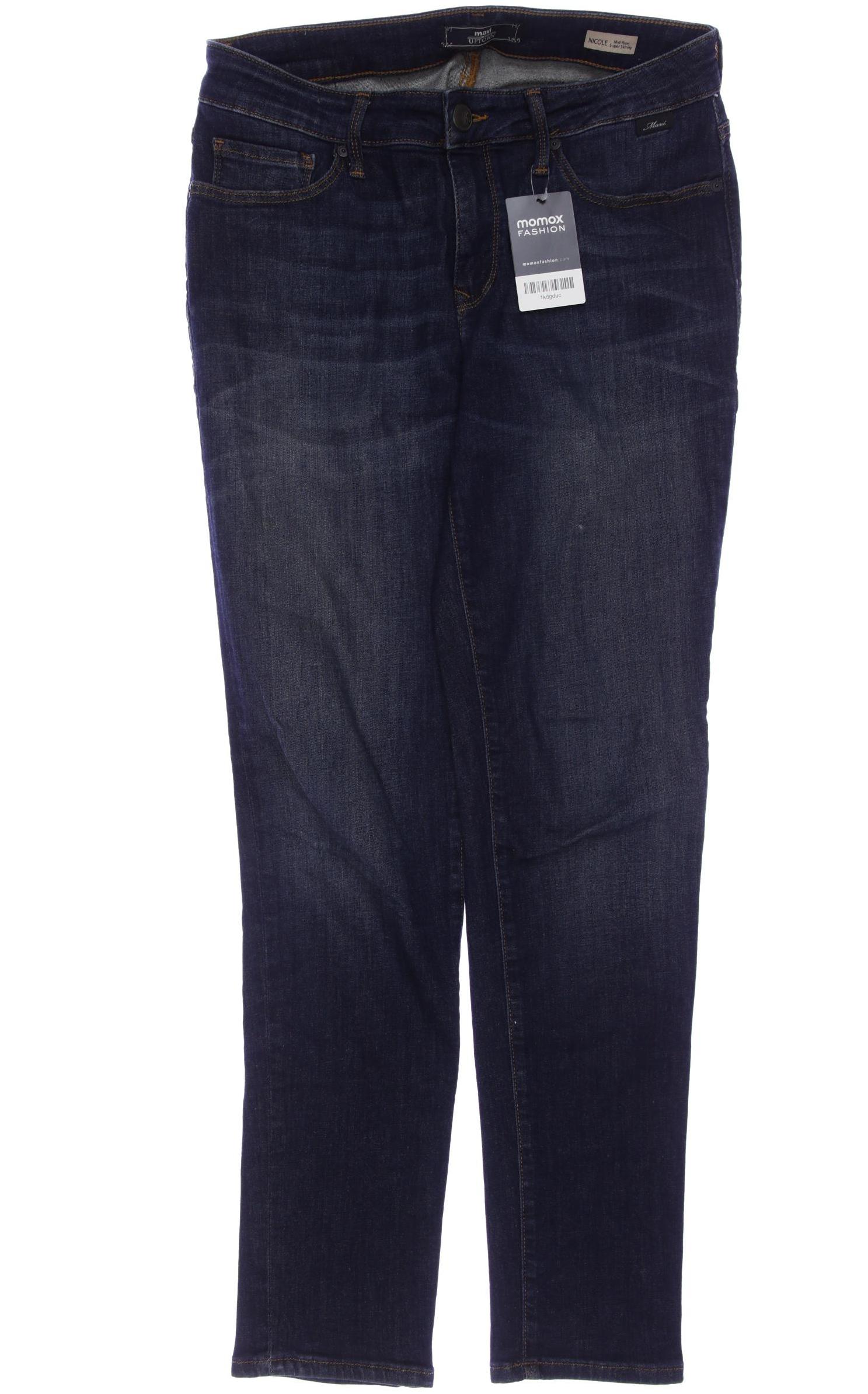

mavi Damen Jeans, marineblau, Gr. 30