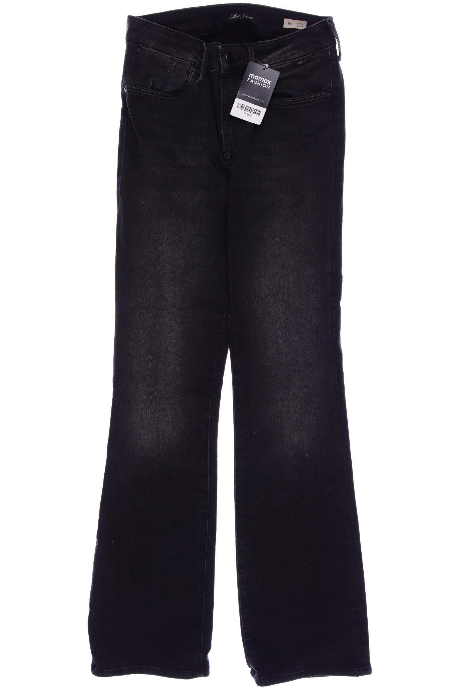 

mavi Damen Jeans, schwarz, Gr. 27