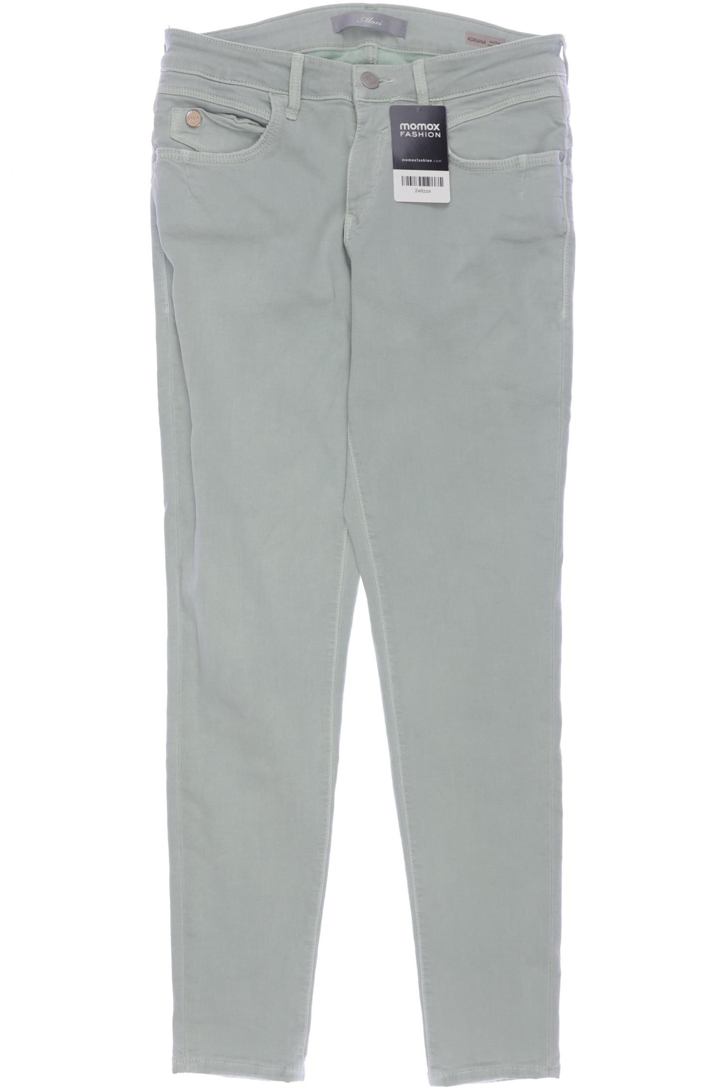 

mavi Damen Jeans, grün, Gr. 28