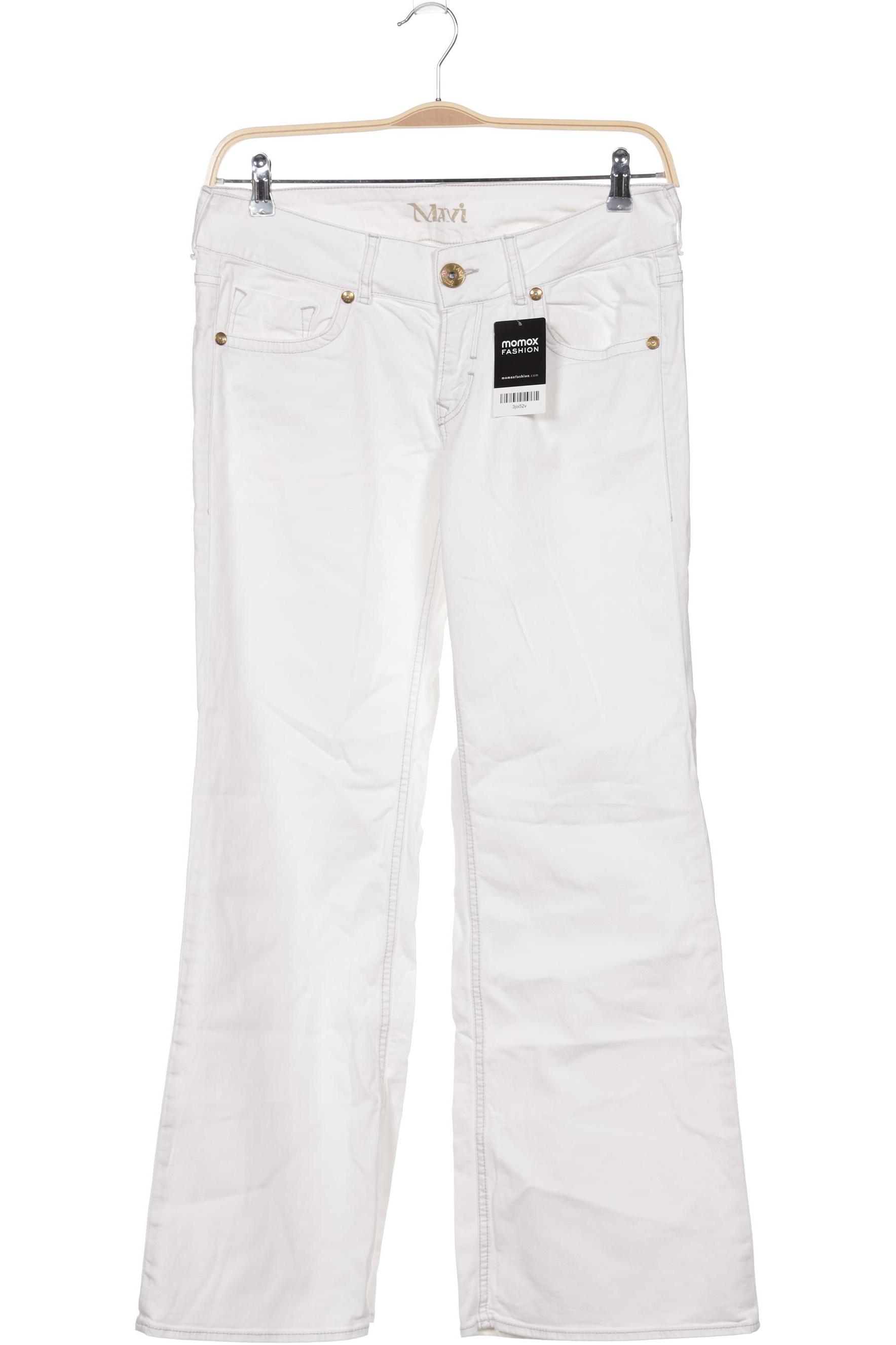 

mavi Damen Jeans, weiß, Gr. 31
