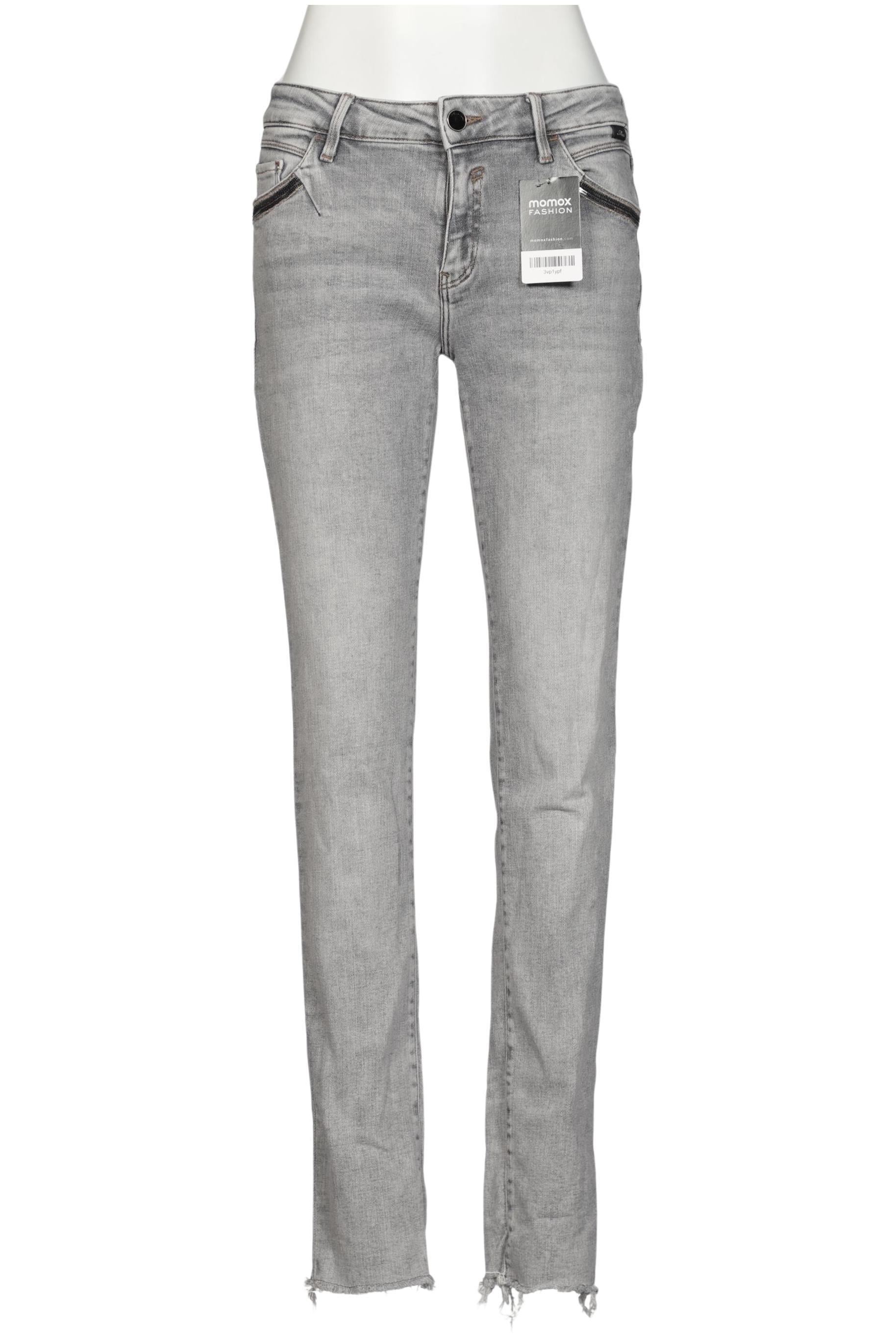 

mavi Damen Jeans, grau, Gr. 28