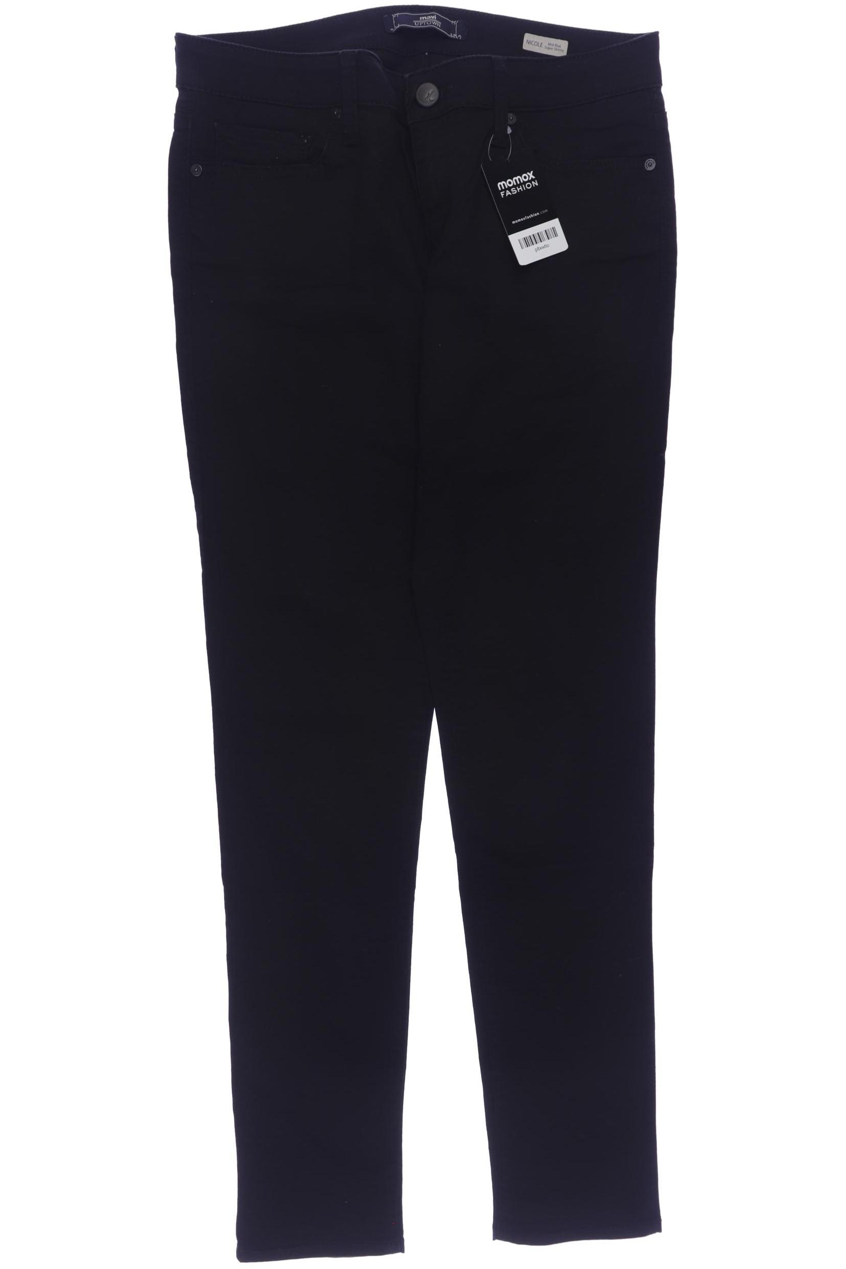 

mavi Damen Jeans, schwarz, Gr. 31