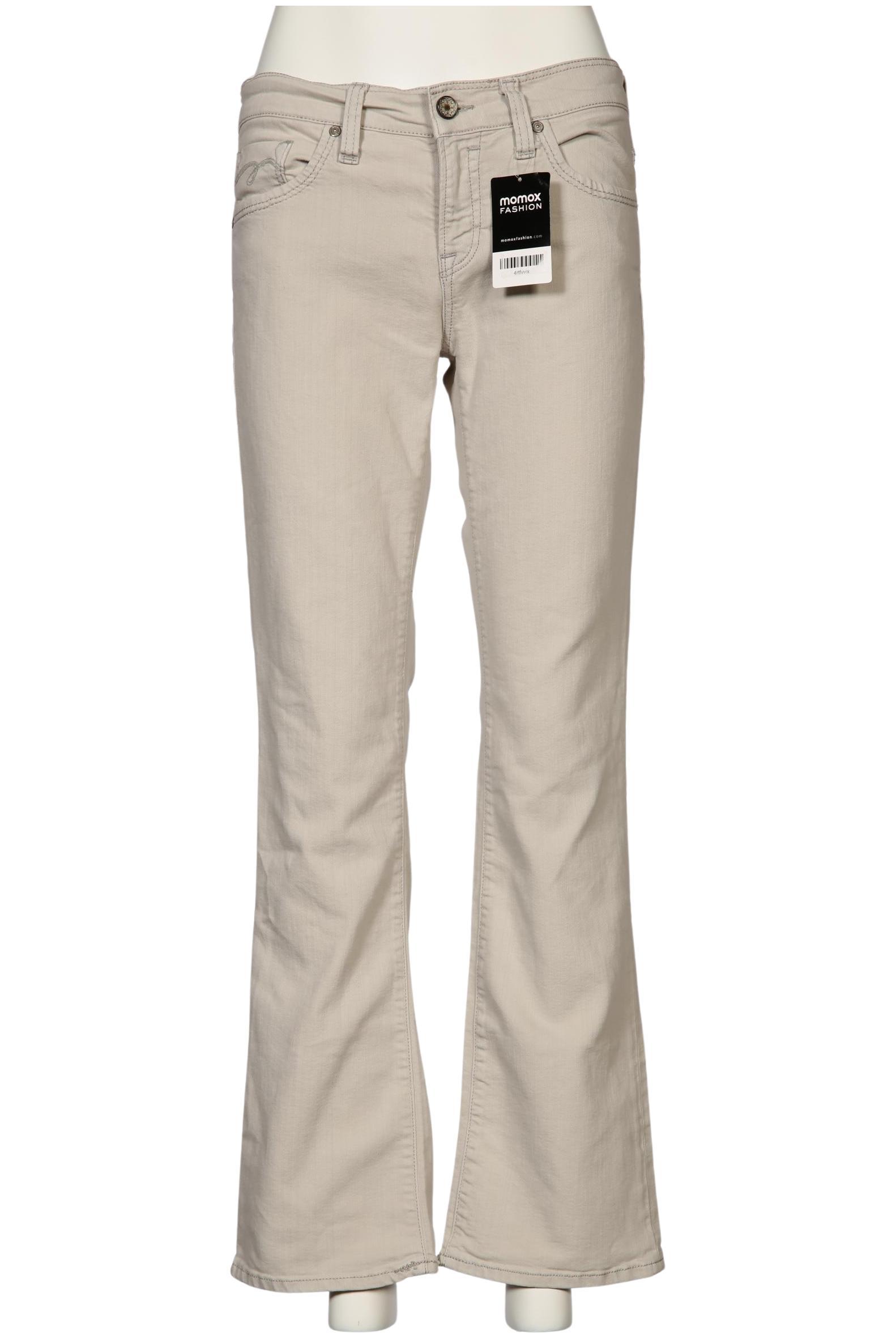 

mavi Damen Jeans, beige, Gr. 29