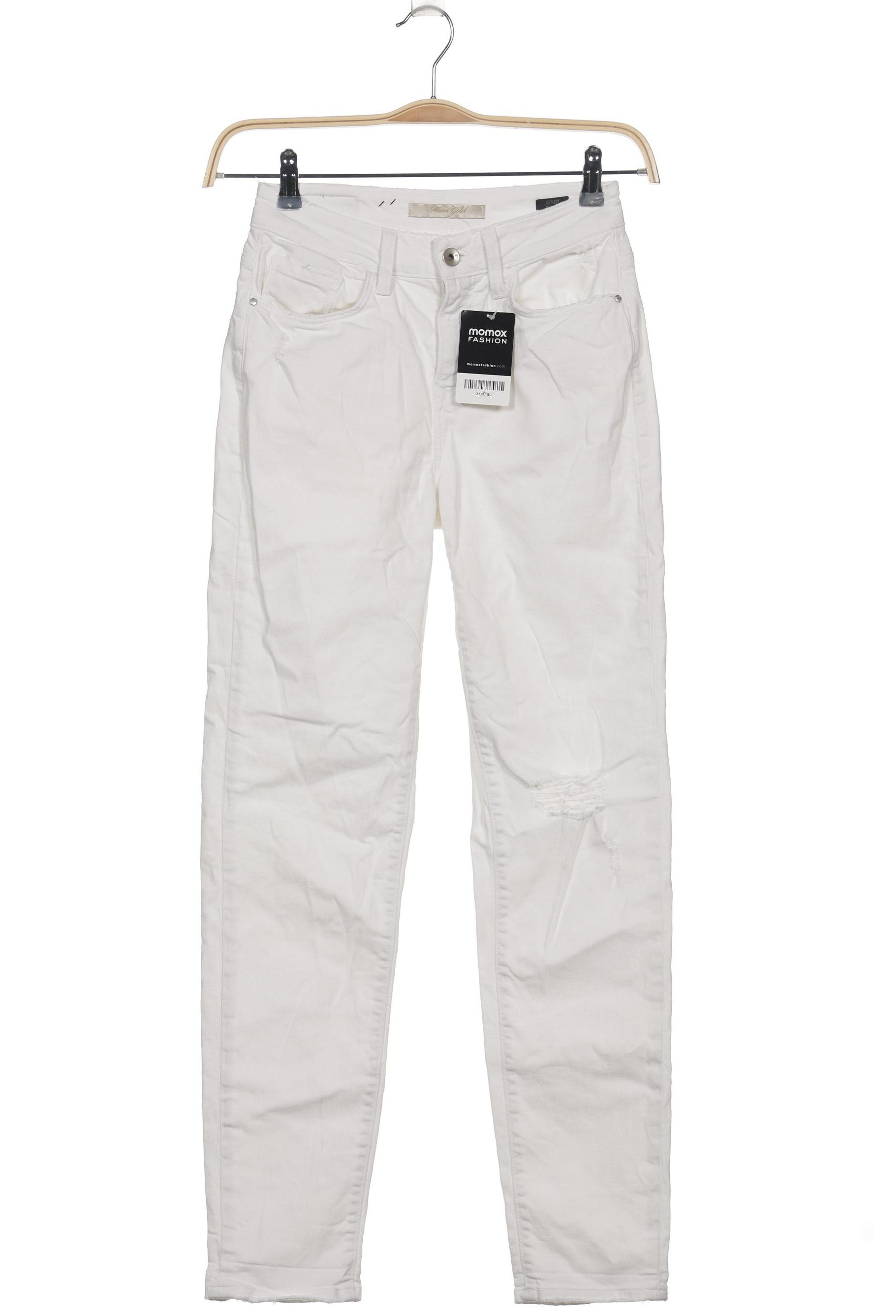 

mavi Damen Jeans, weiß, Gr. 26