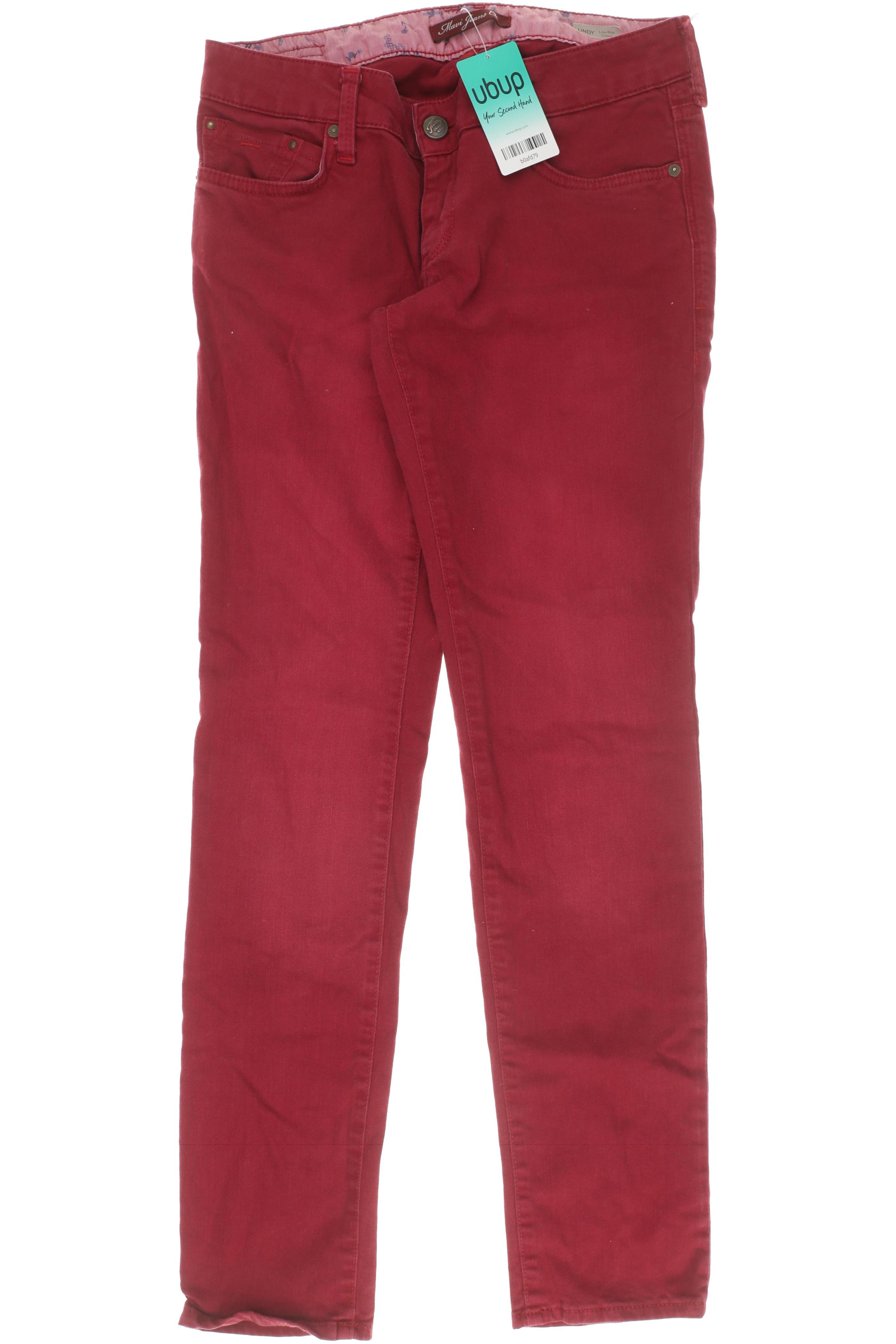 

mavi Damen Jeans, rot, Gr. 29