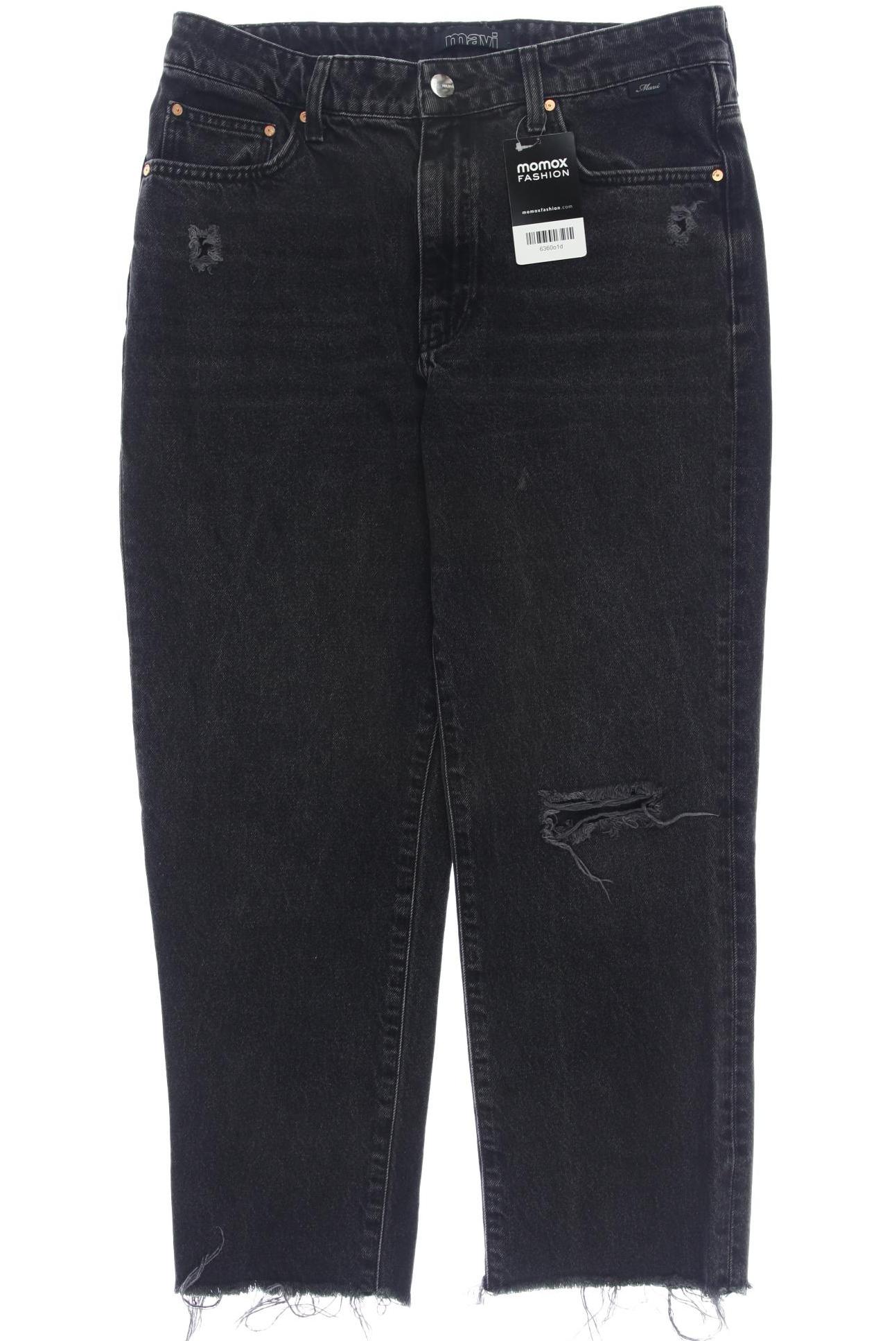 

mavi Damen Jeans, schwarz, Gr. 30