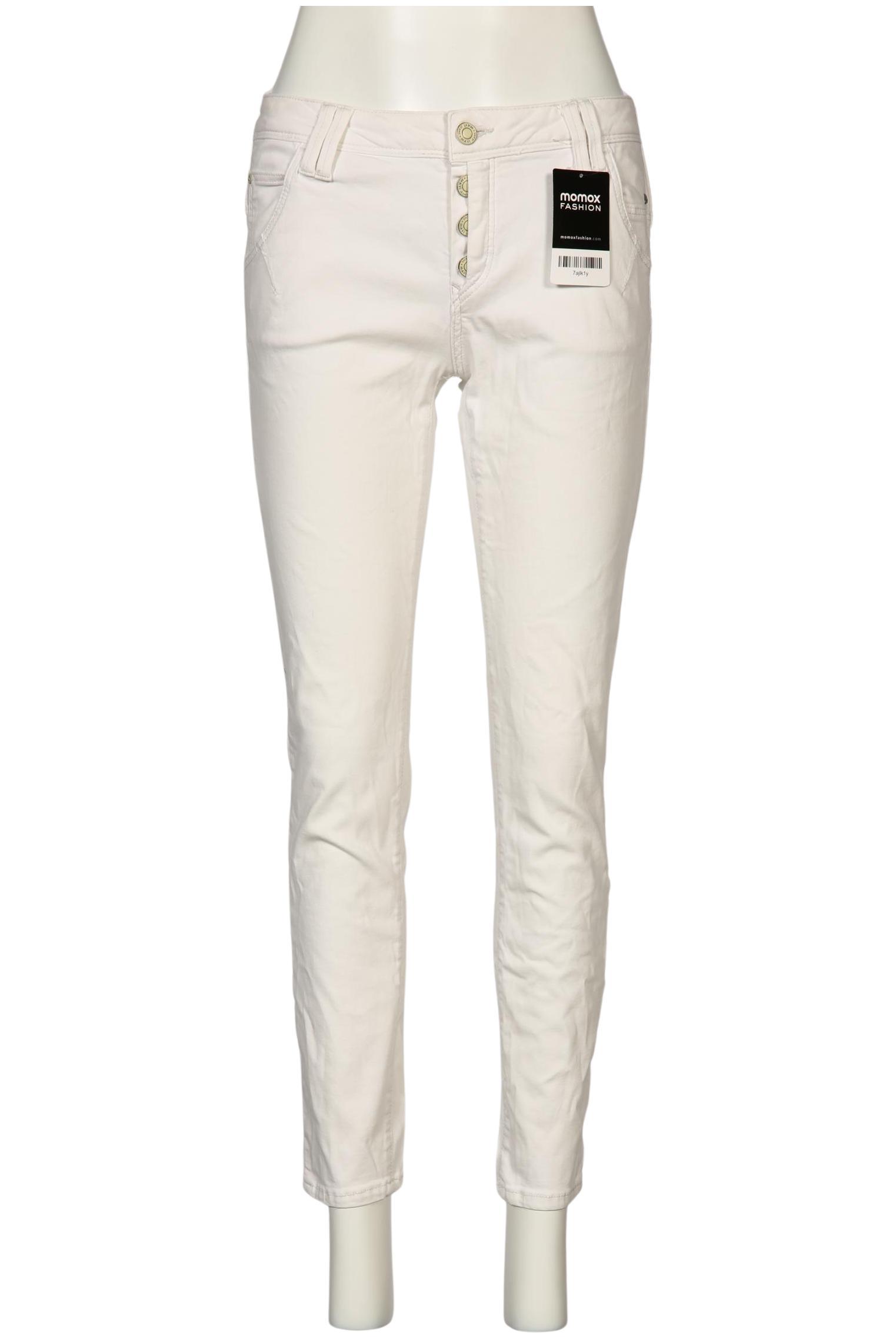 

mavi Damen Jeans, cremeweiß, Gr. 28