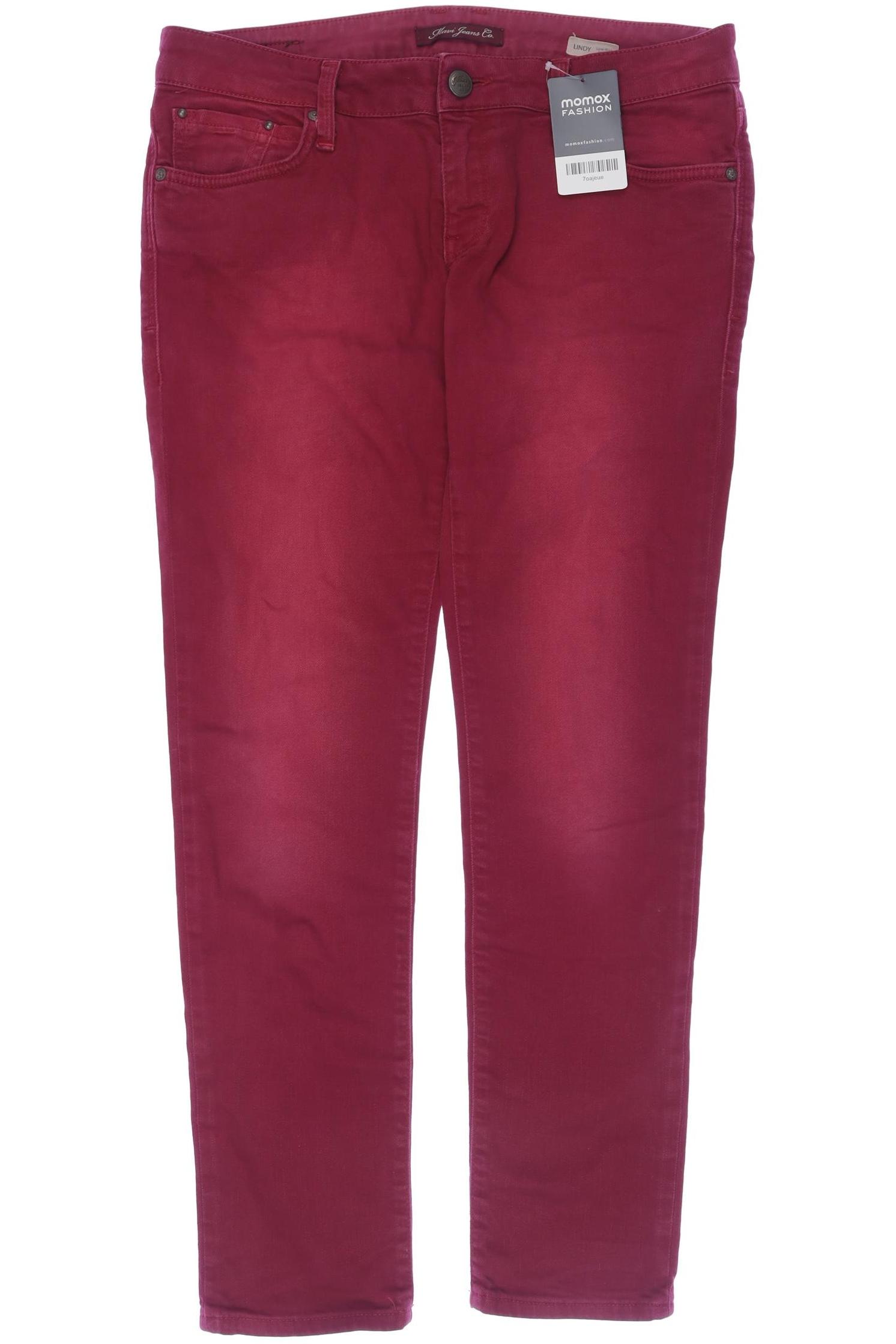 

mavi Damen Jeans, bordeaux, Gr. 30